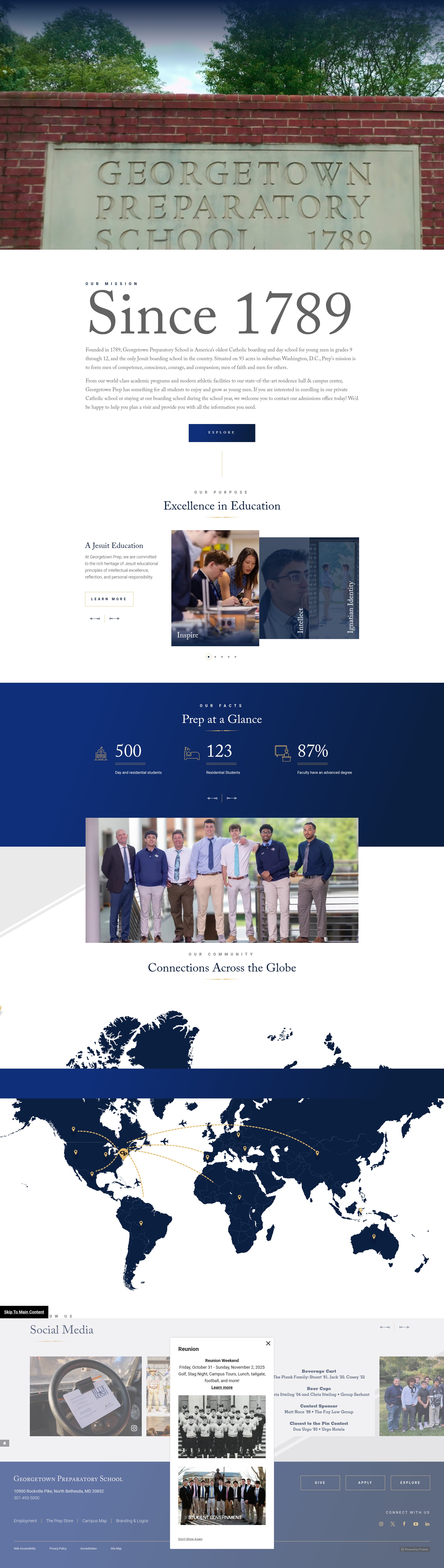 Screenshot of www.gprep.org