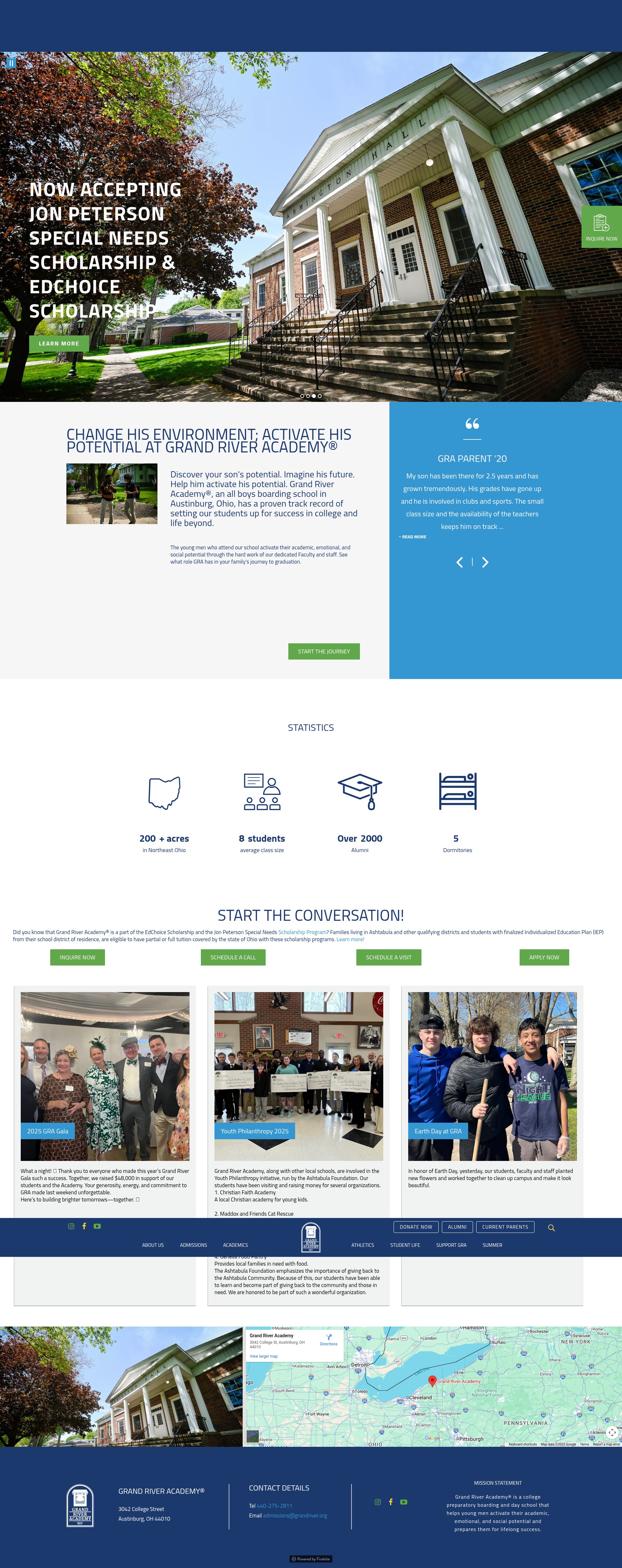 Screenshot of www.grandriver.org