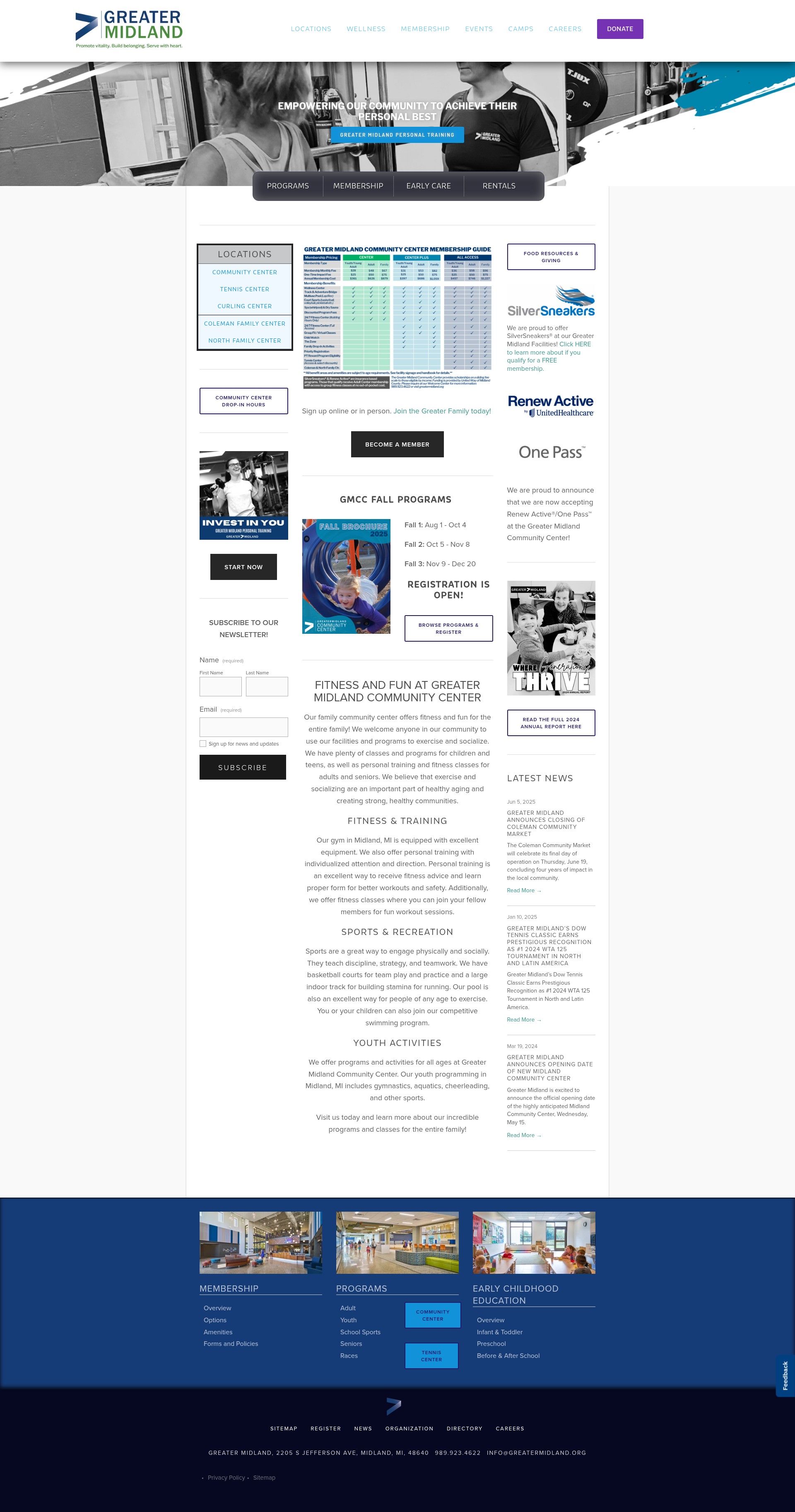 Screenshot of www.greatermidland.org