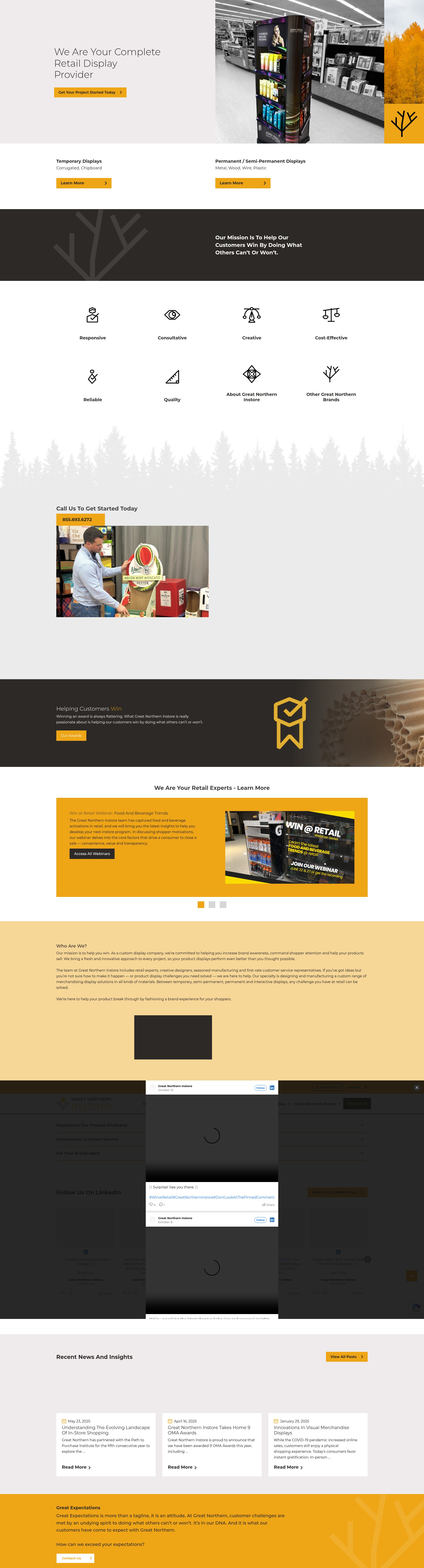 Screenshot of www.greatnortherninstore.com