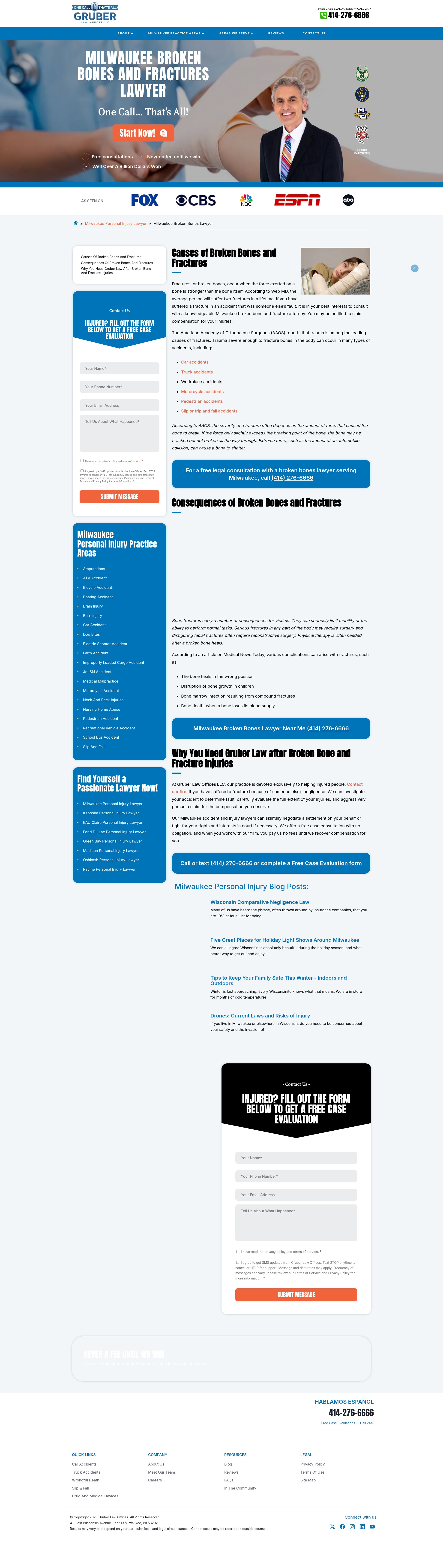 Screenshot of www.gruber-law.com