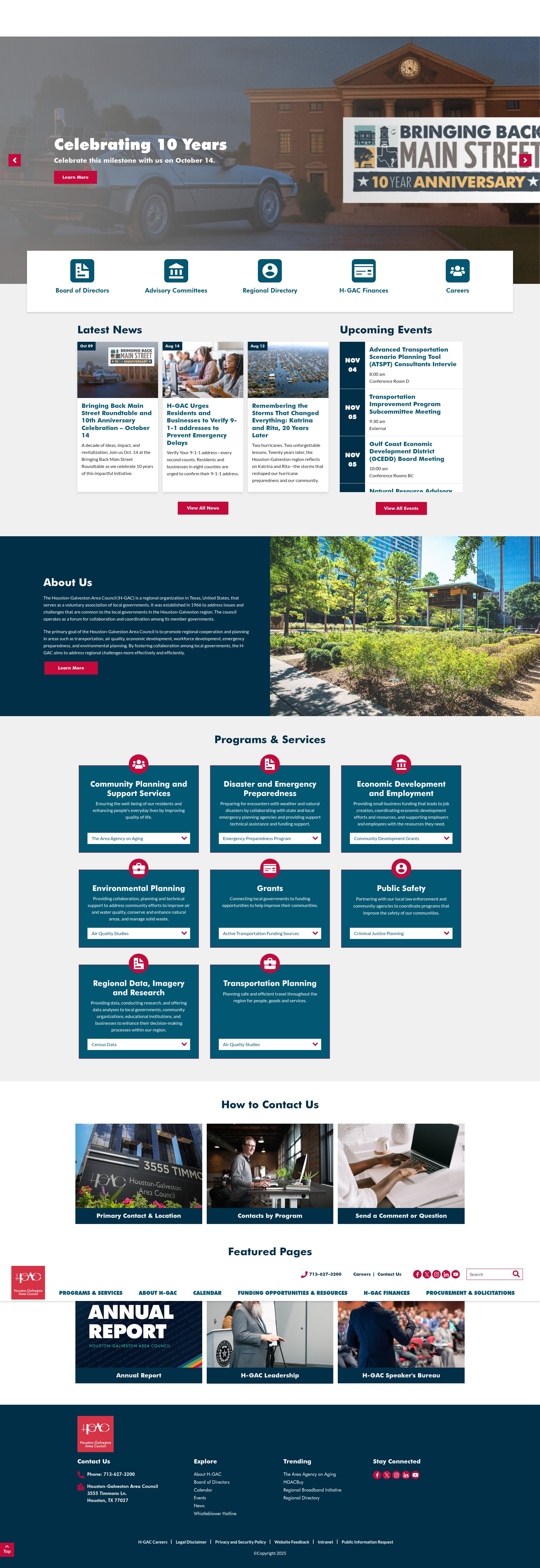 Screenshot of www.h-gac.com