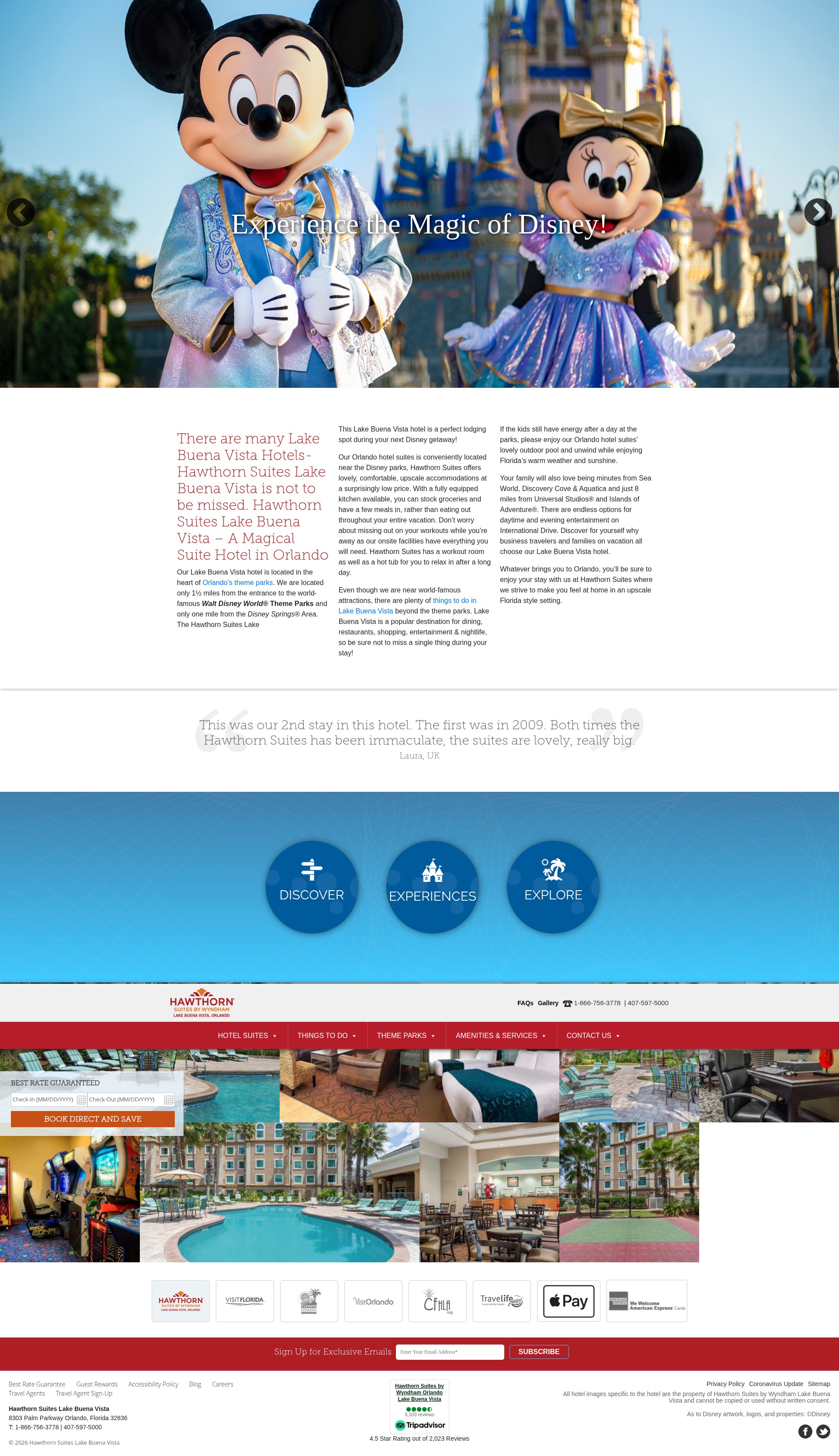 Screenshot of www.hawthornlakebuenavista.com