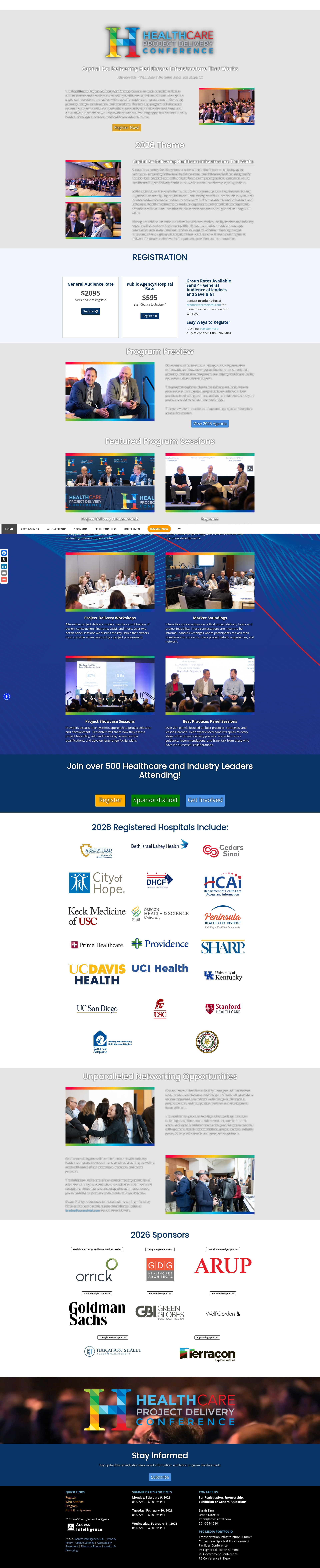 Screenshot of www.hcpdconference.com