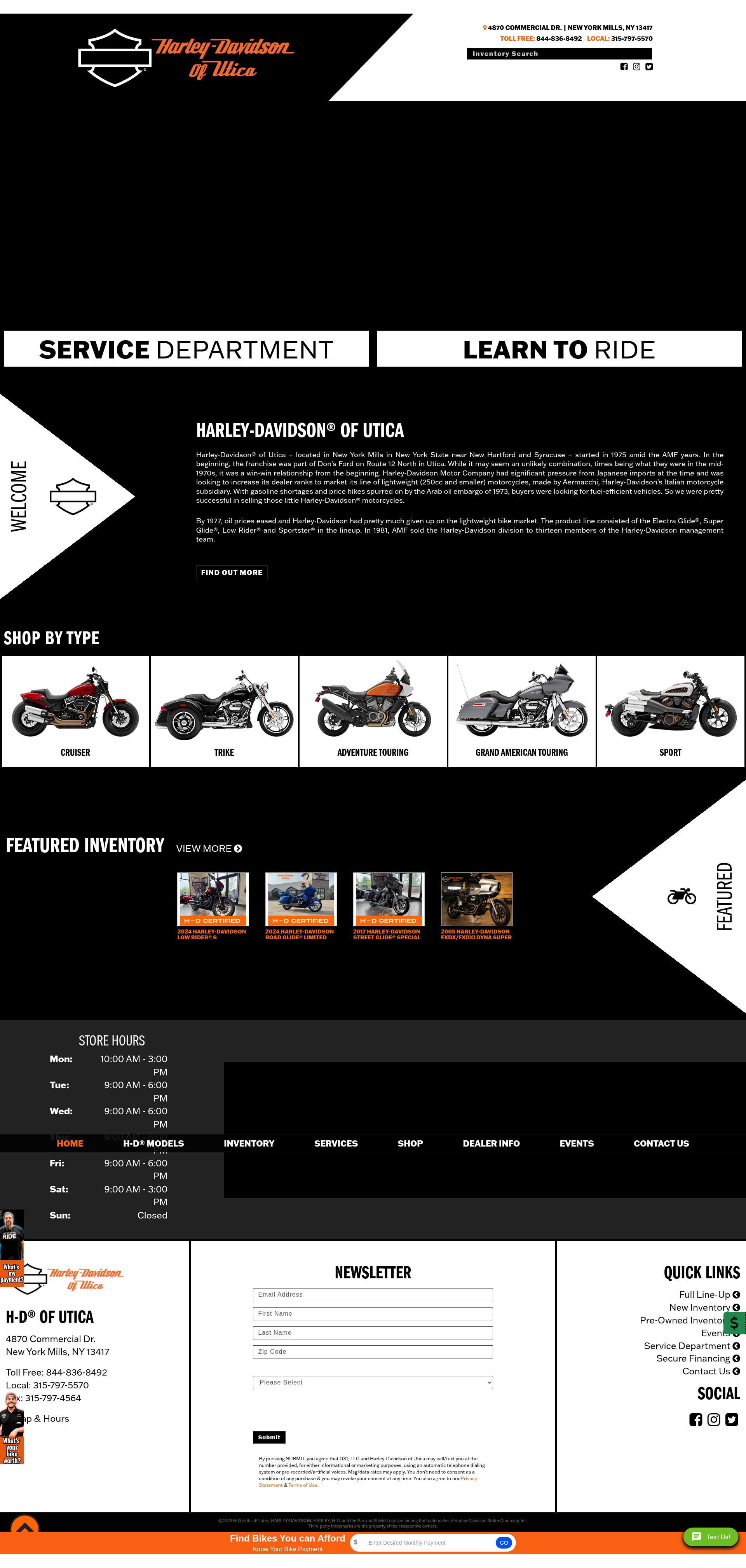 Screenshot of www.hdutica.com