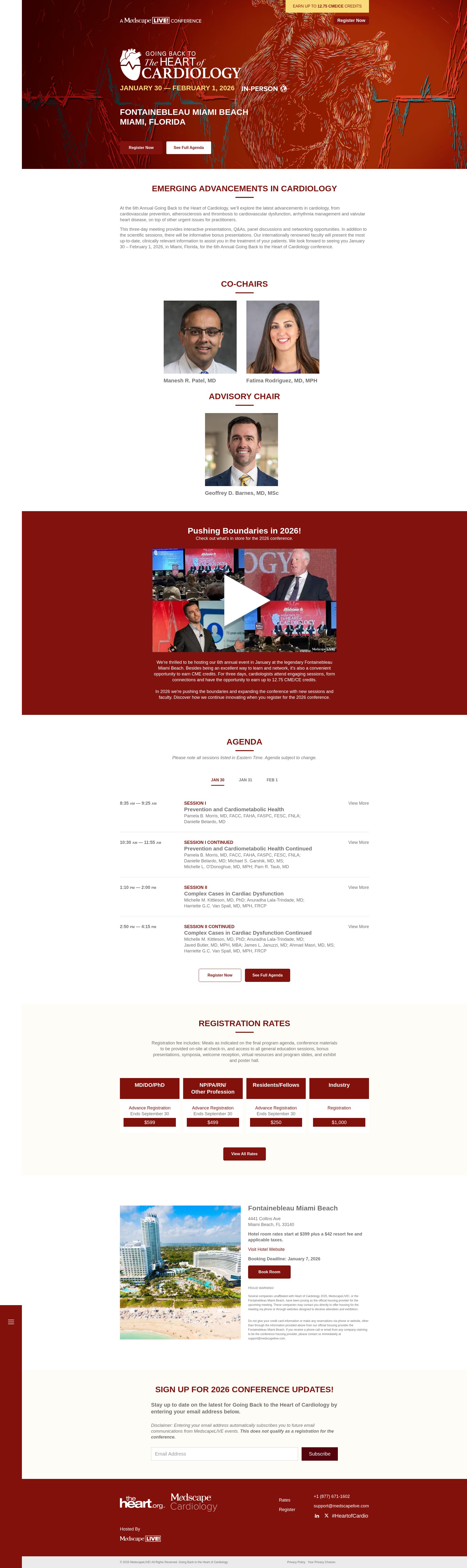 Screenshot of www.heartofcardio.com