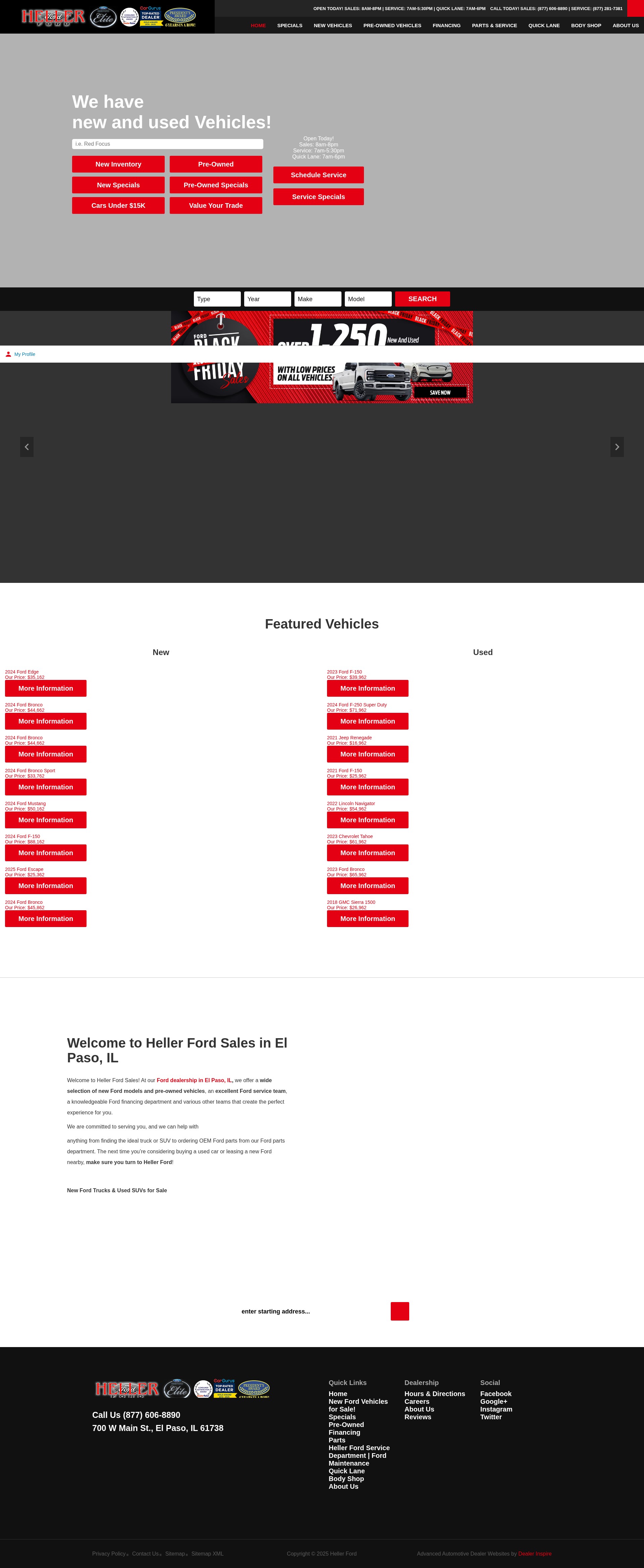 Screenshot of www.hellerford.com