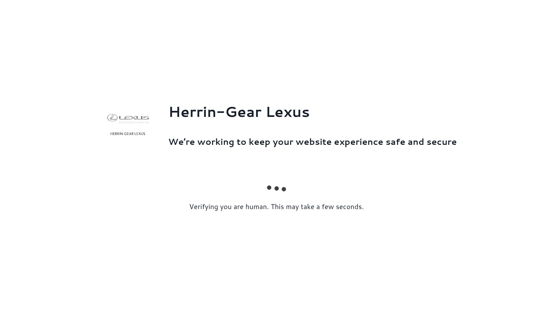 Screenshot of www.herringearlexus.com