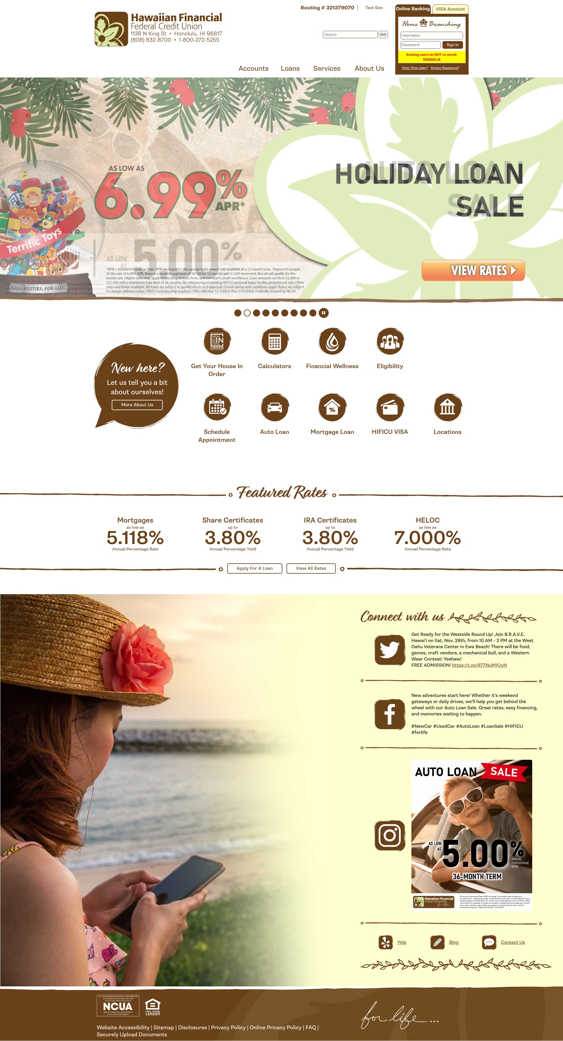 Screenshot of www.hificu.com