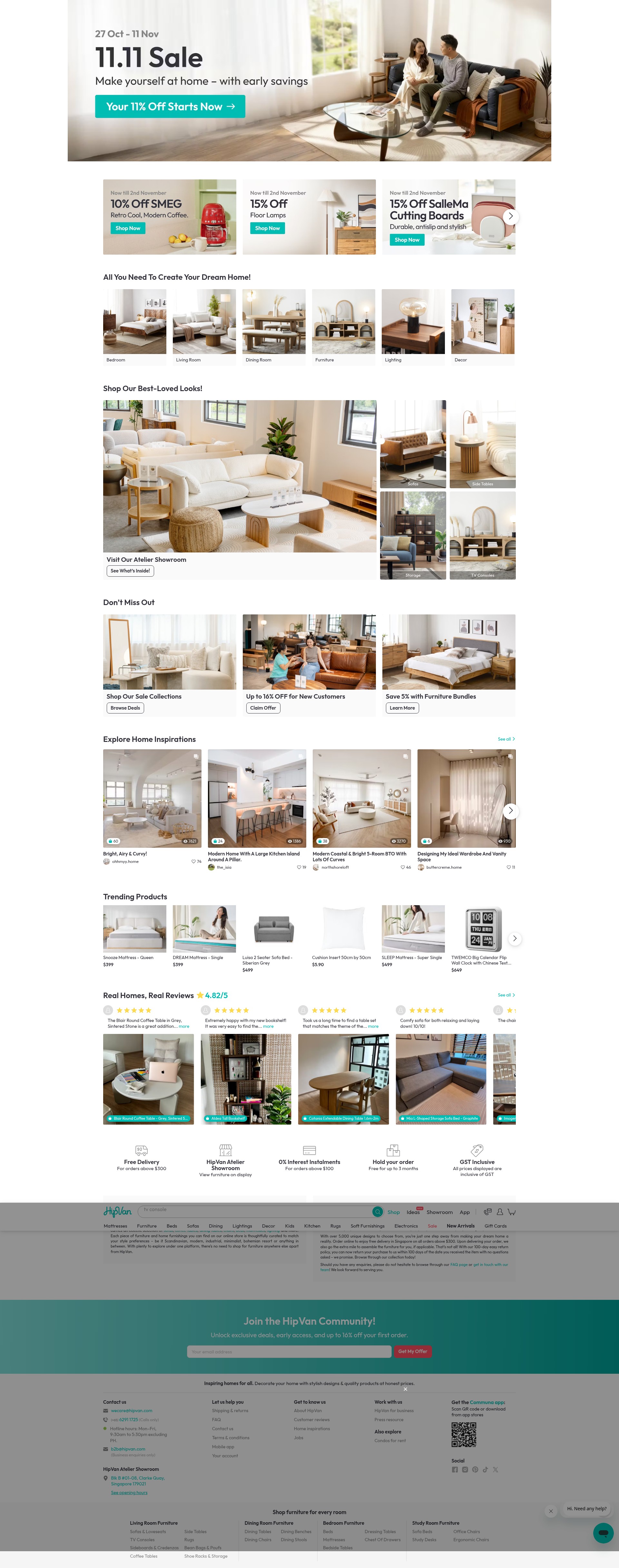Screenshot of www.hipvan.com