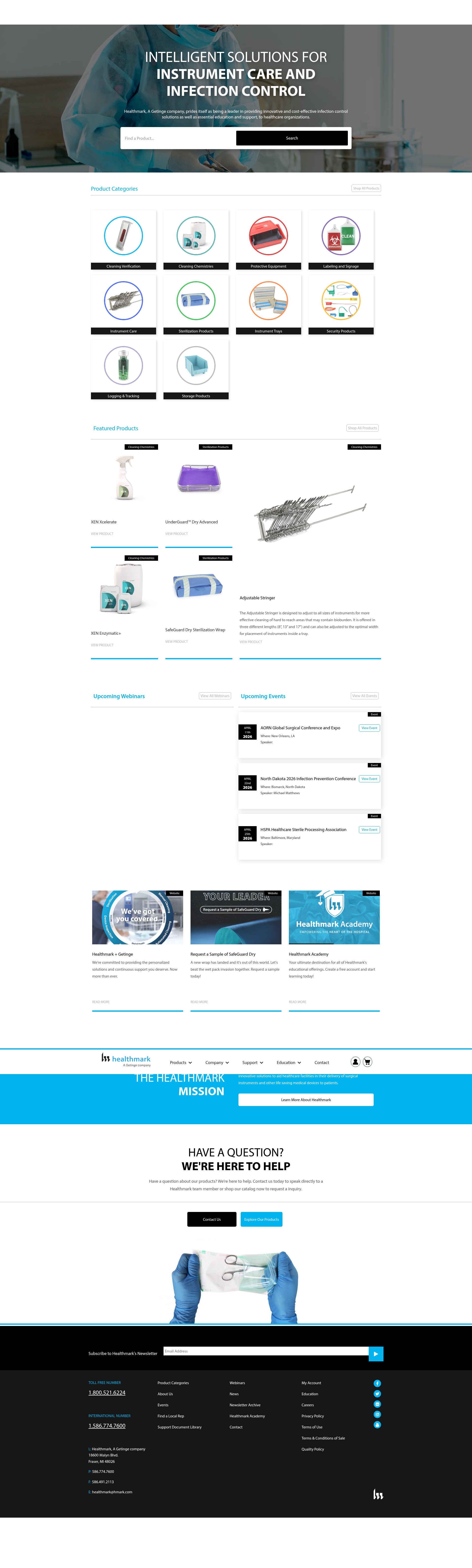 Screenshot of www.hmark.com