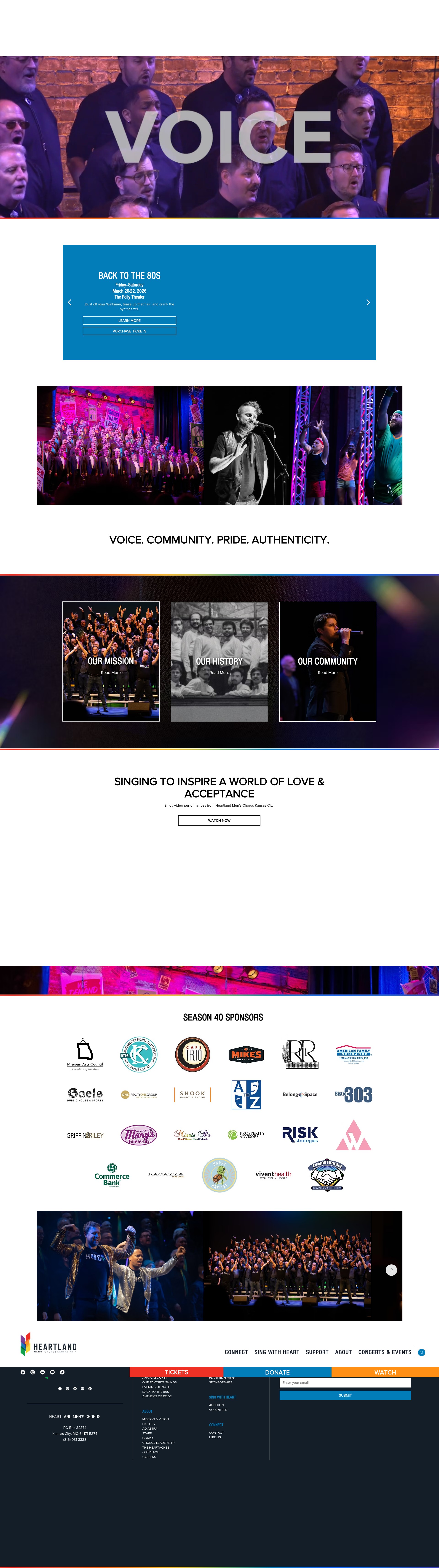 Screenshot of www.hmckc.org