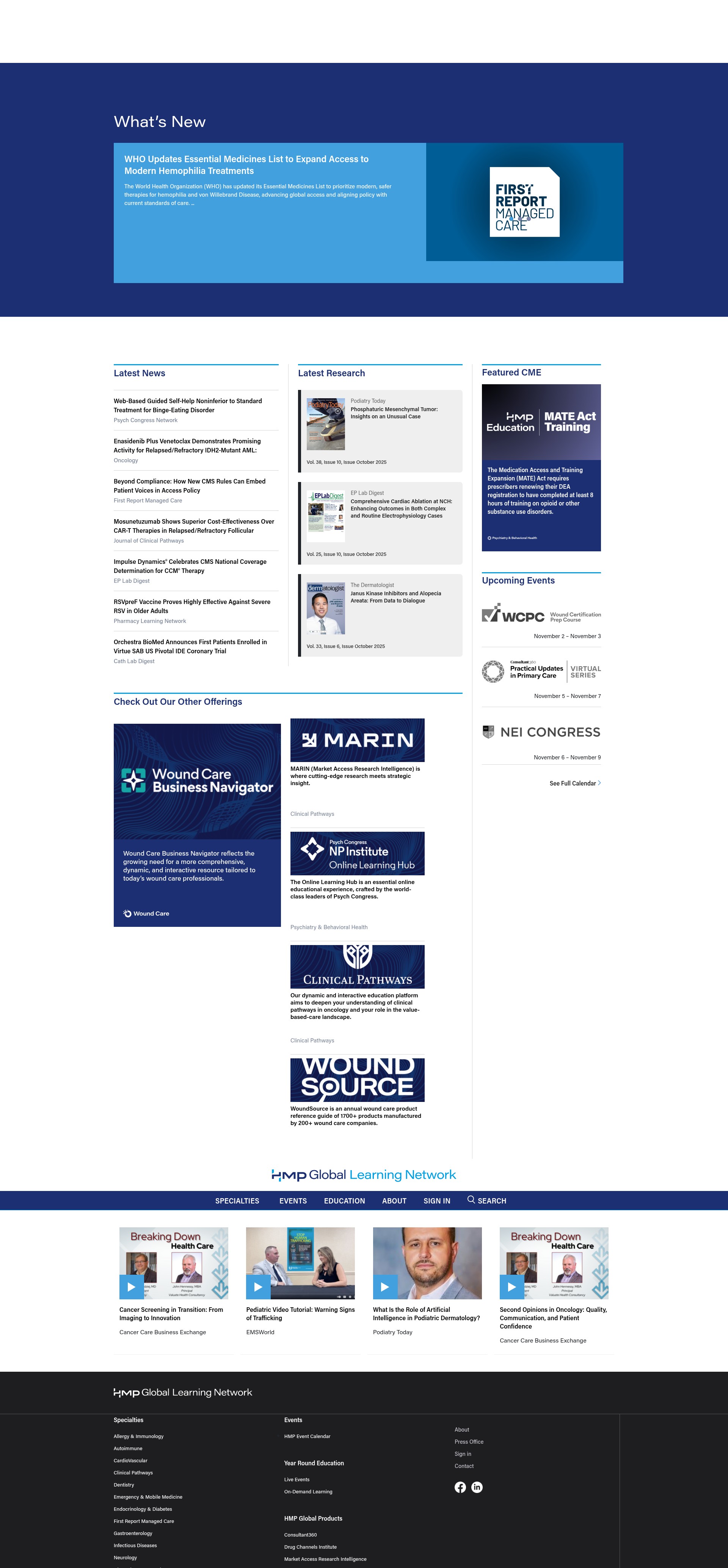 Screenshot of www.hmpgloballearningnetwork.com