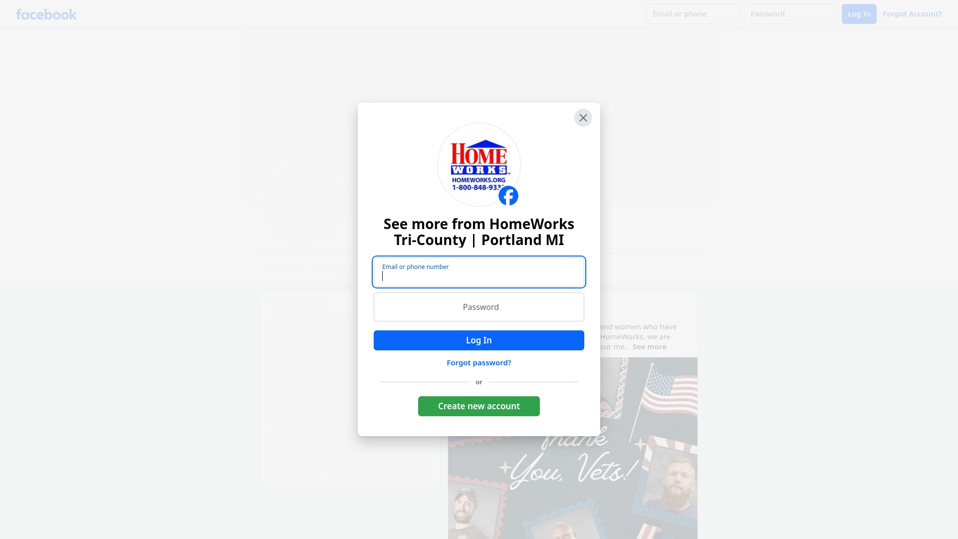 Screenshot of www.homeworks.org