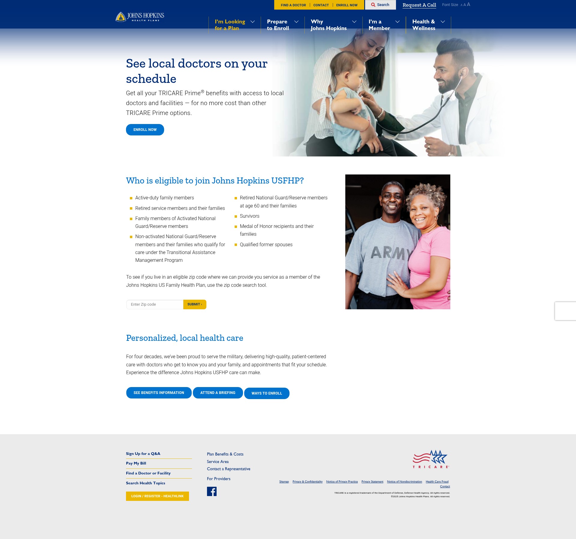 Screenshot of www.hopkinsusfhp.org