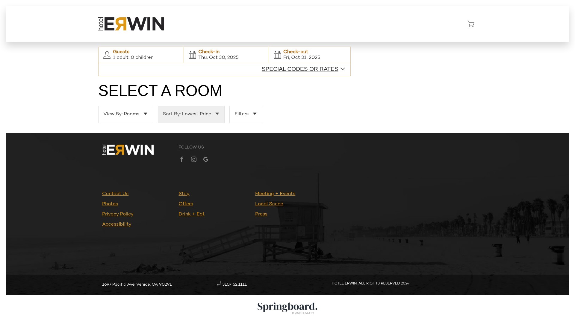 Screenshot of www.hotelerwin.com