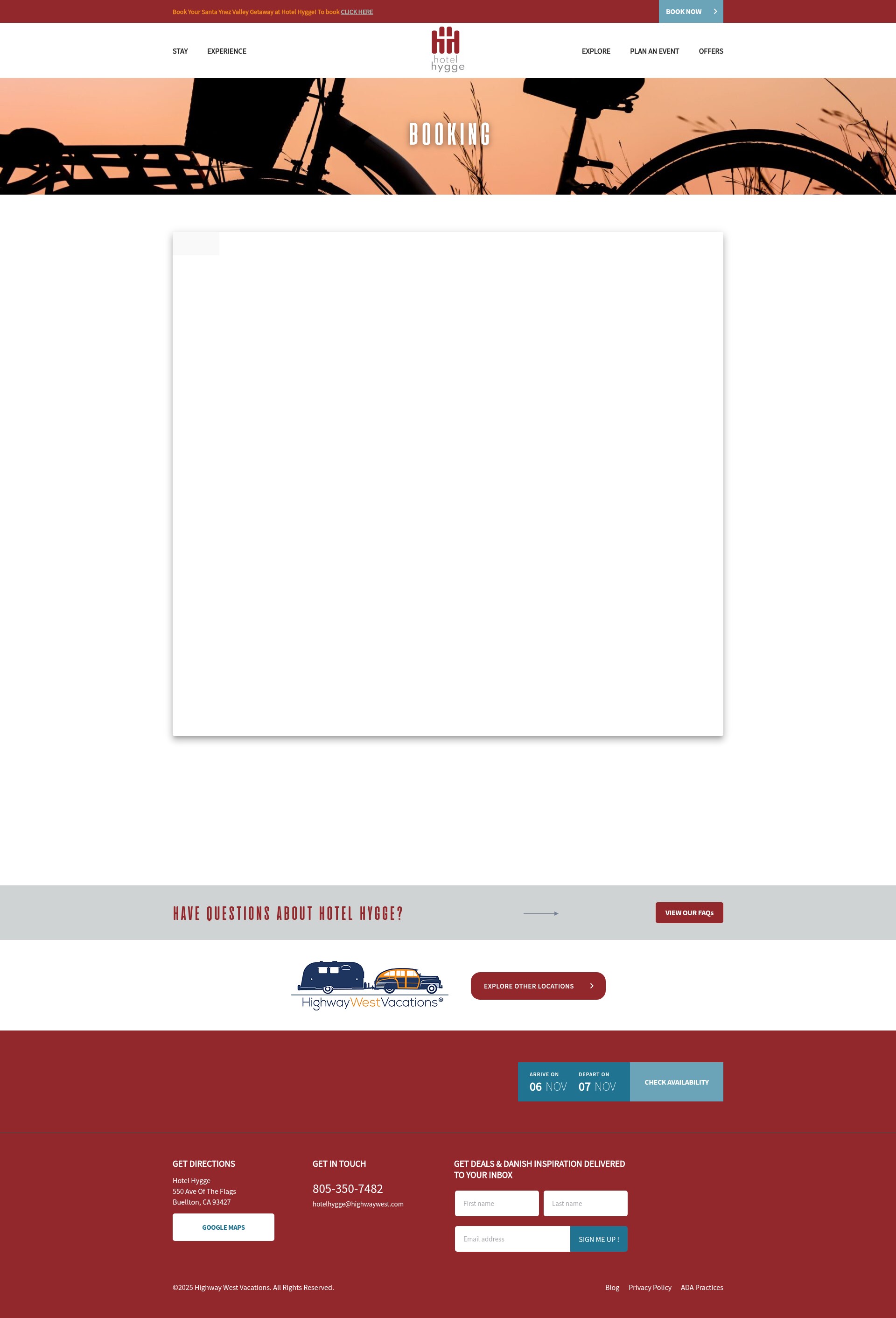 Screenshot of www.hotelhyggebuellton.com