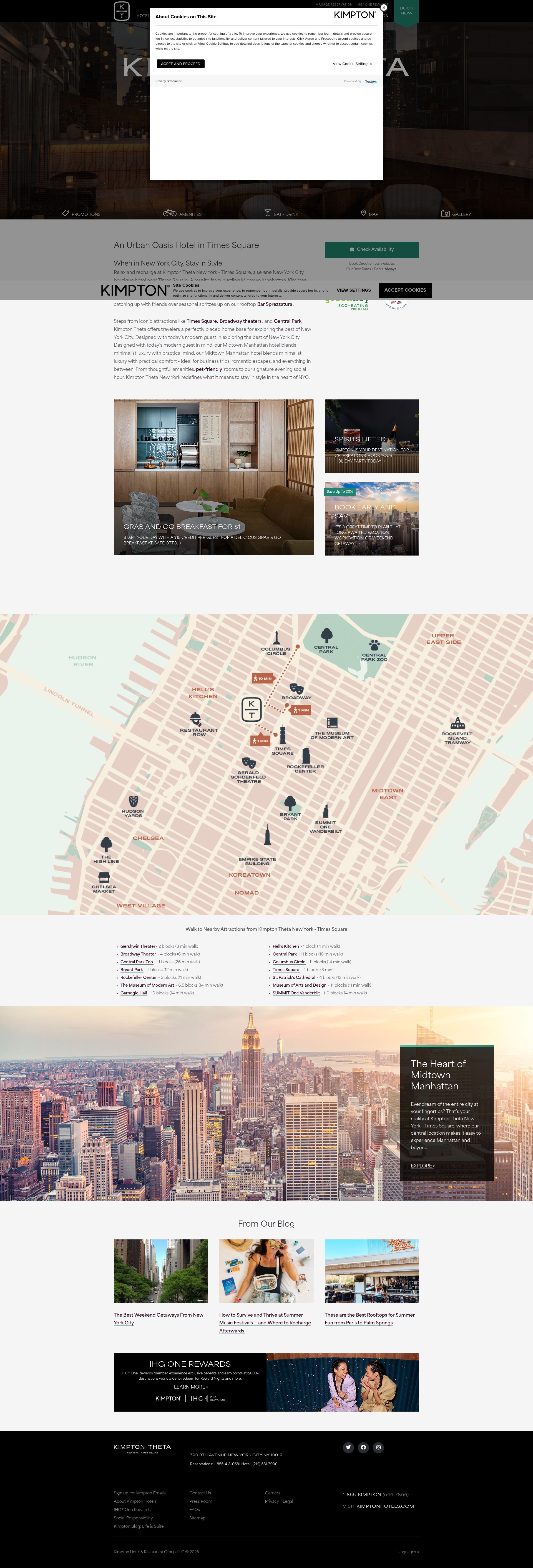 Screenshot of www.hoteltheta.com