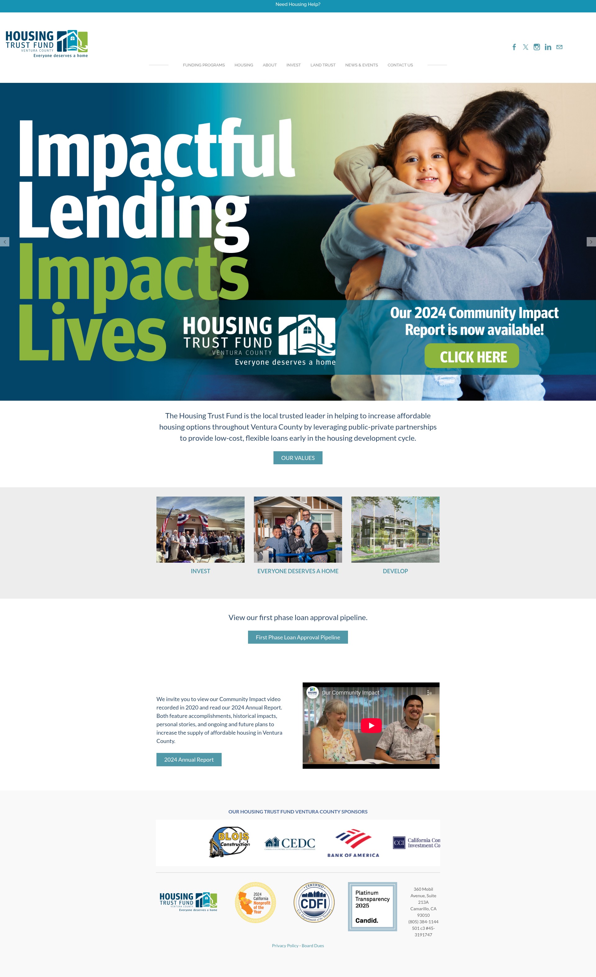 Screenshot of www.housingtrustfundvc.org