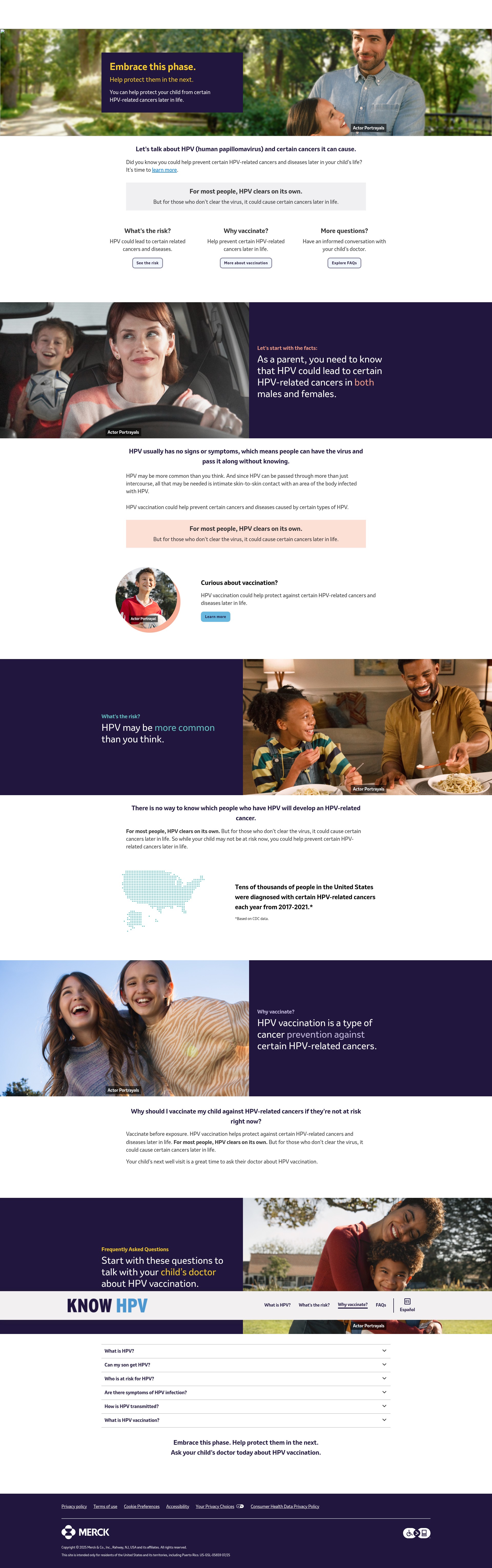 Screenshot of www.hpv.com