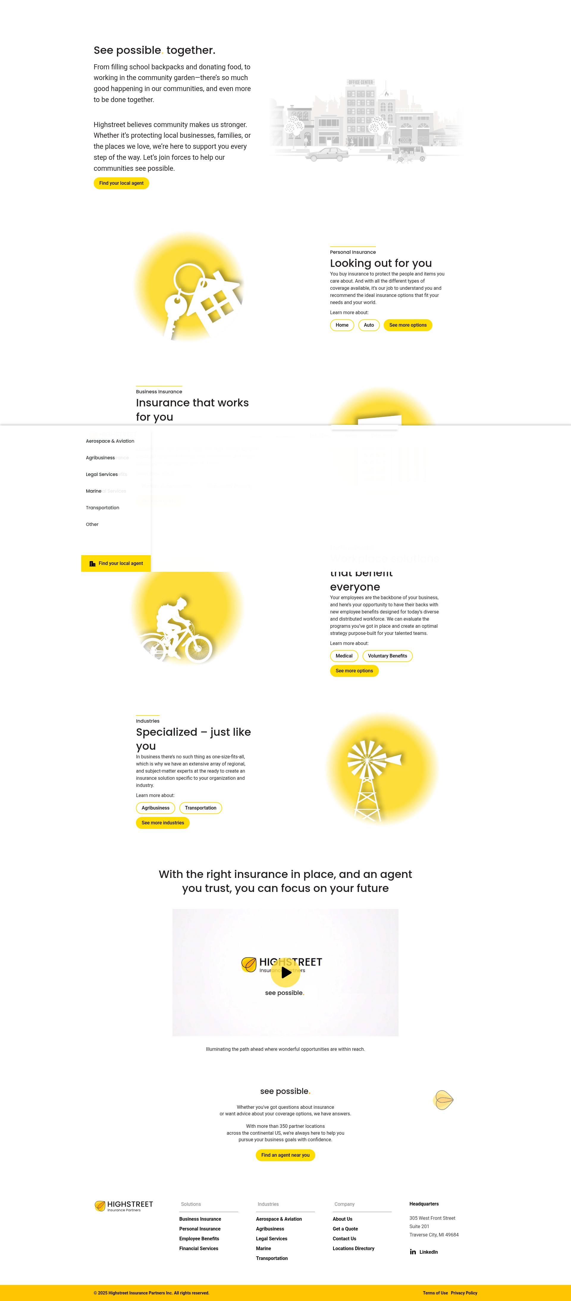 Screenshot of www.hsip.com