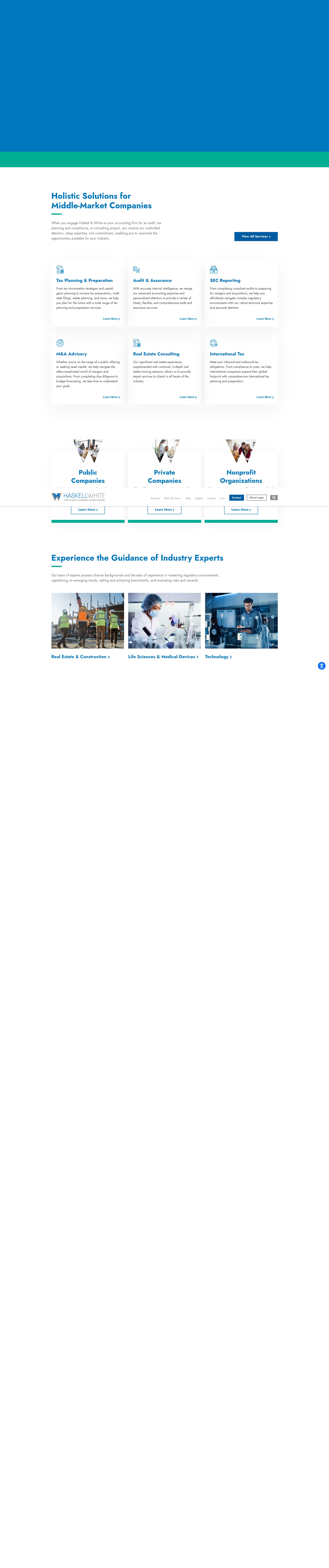 Screenshot of www.hwcpa.com