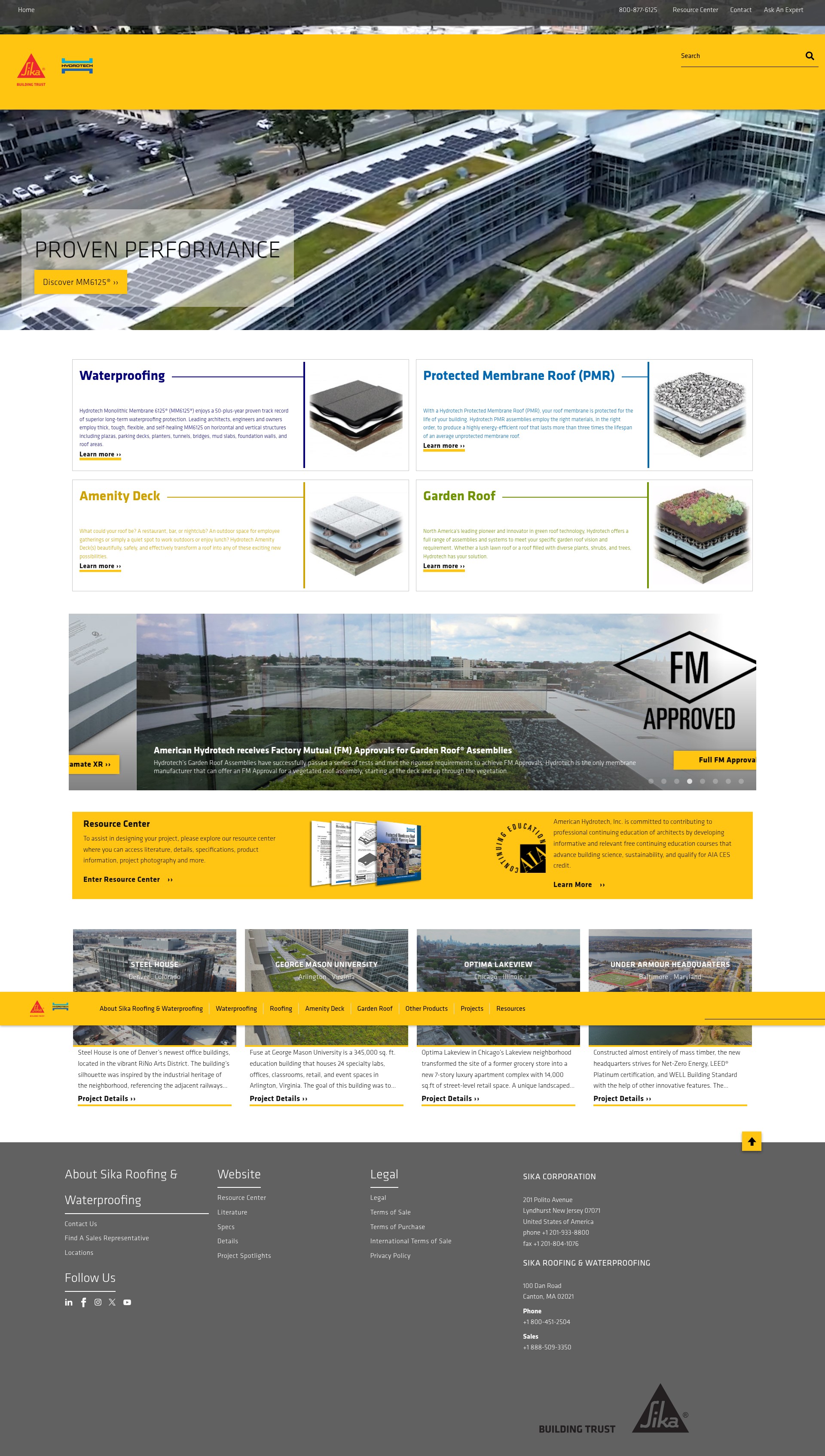Screenshot of www.hydrotechusa.com