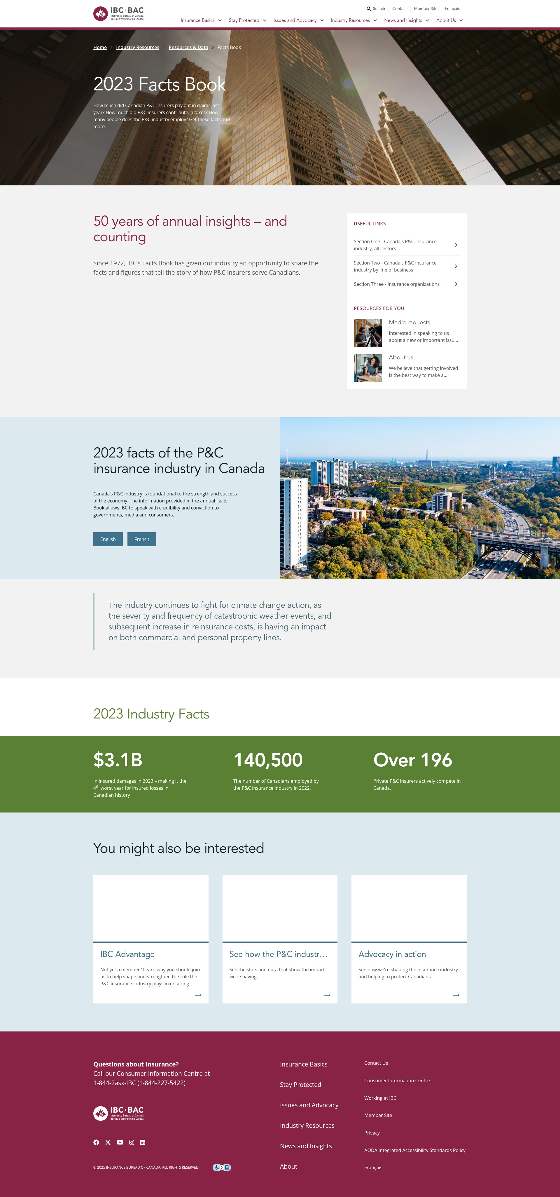 Screenshot of www.ibc.ca