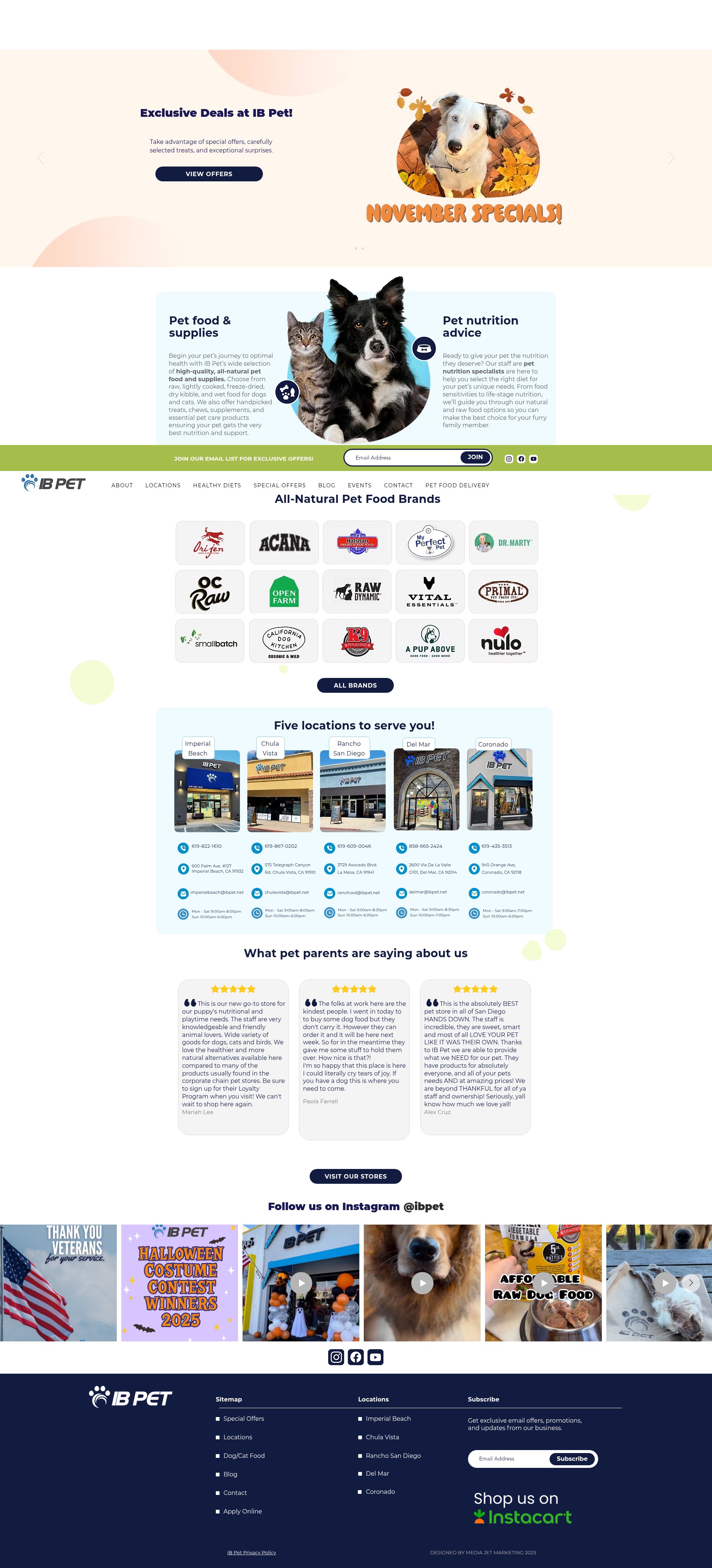 Screenshot of www.ibpet.net