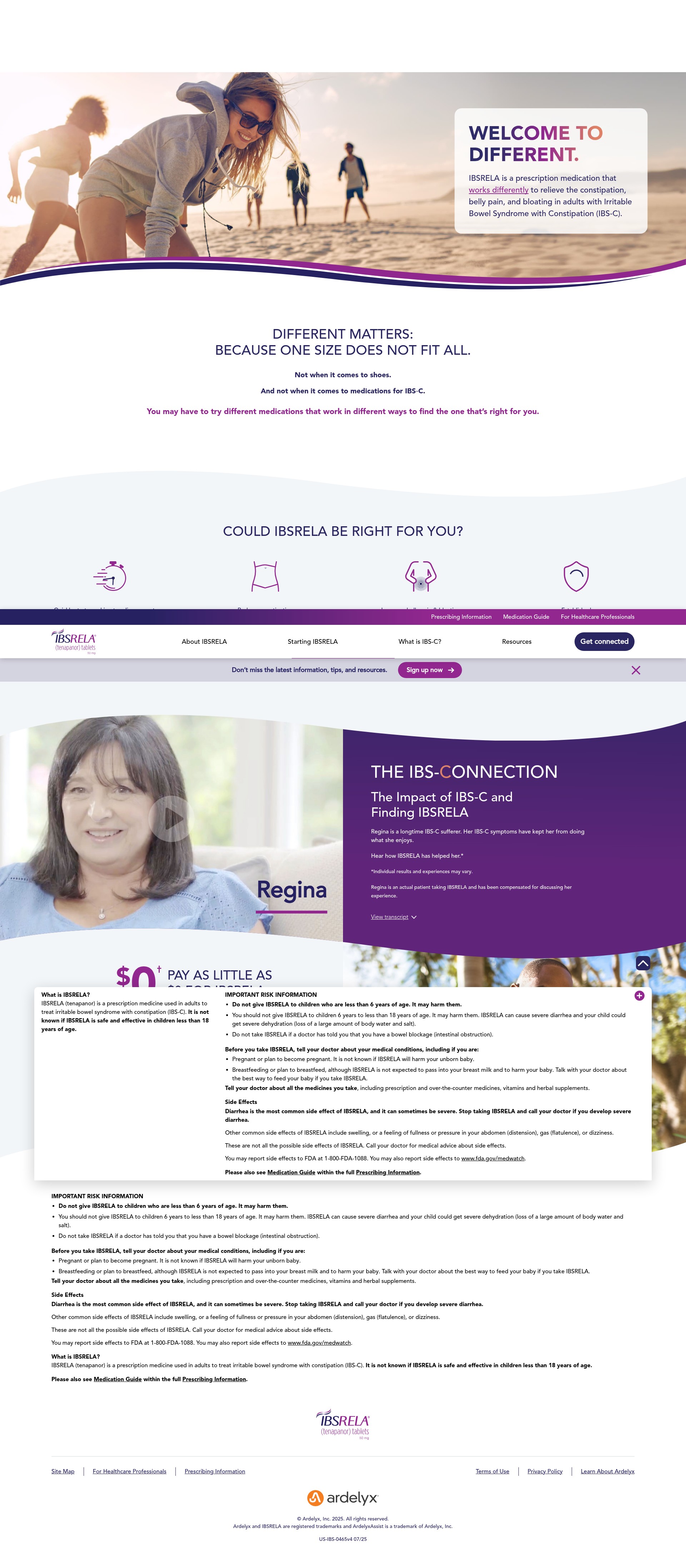 Screenshot of www.ibsrela.com