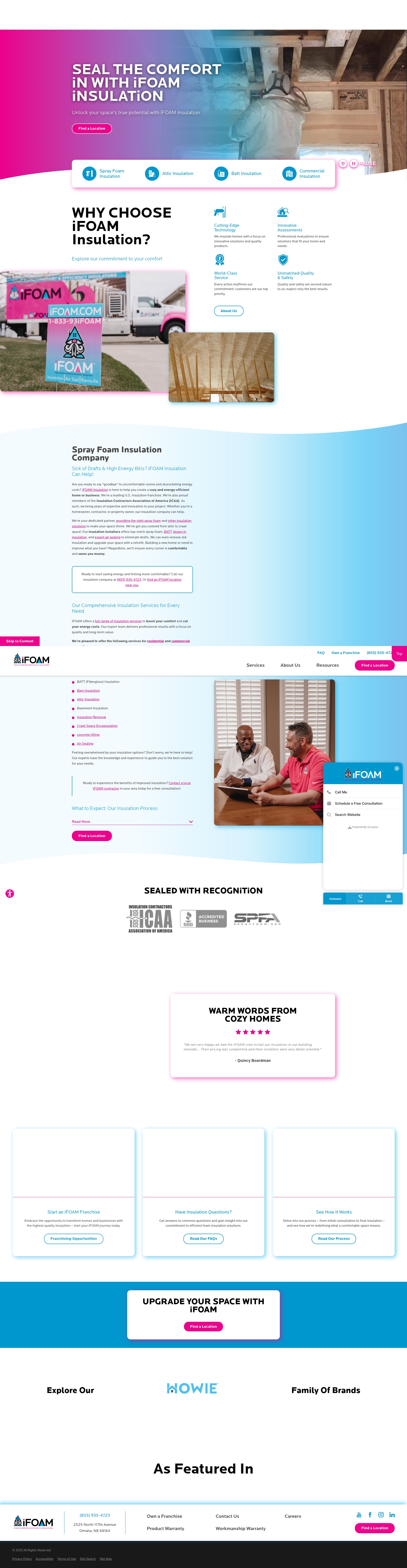 Screenshot of www.ifoam.com