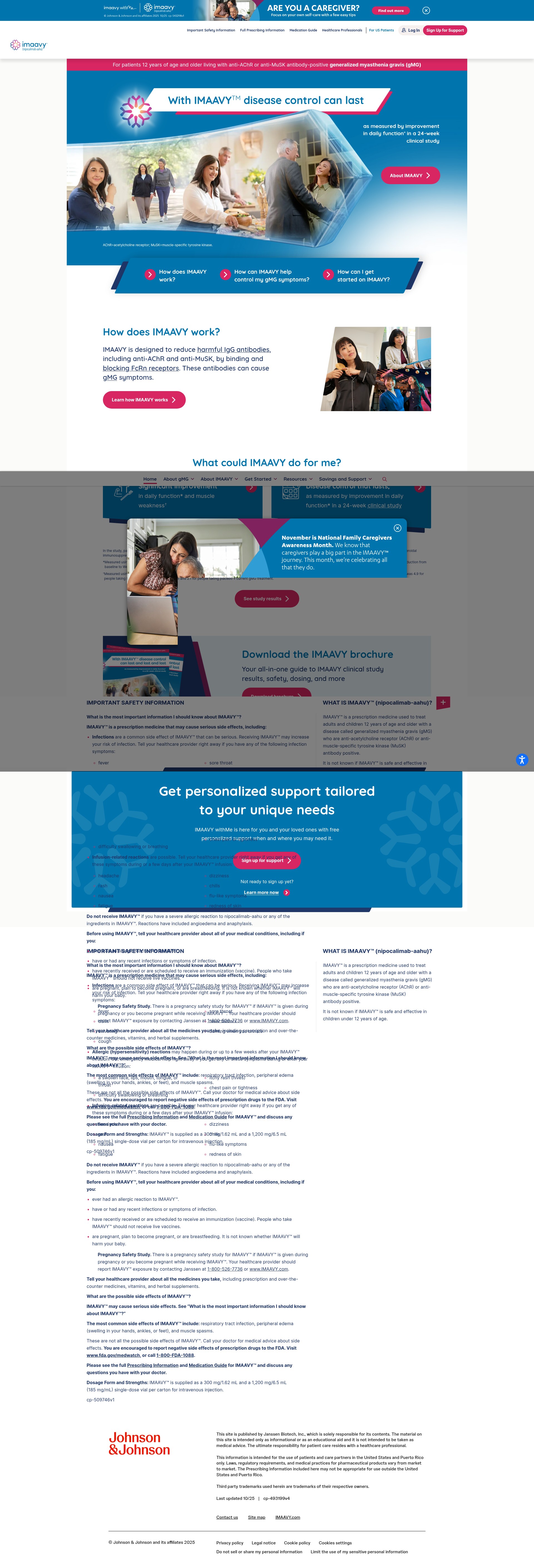 Screenshot of www.imaavy.com