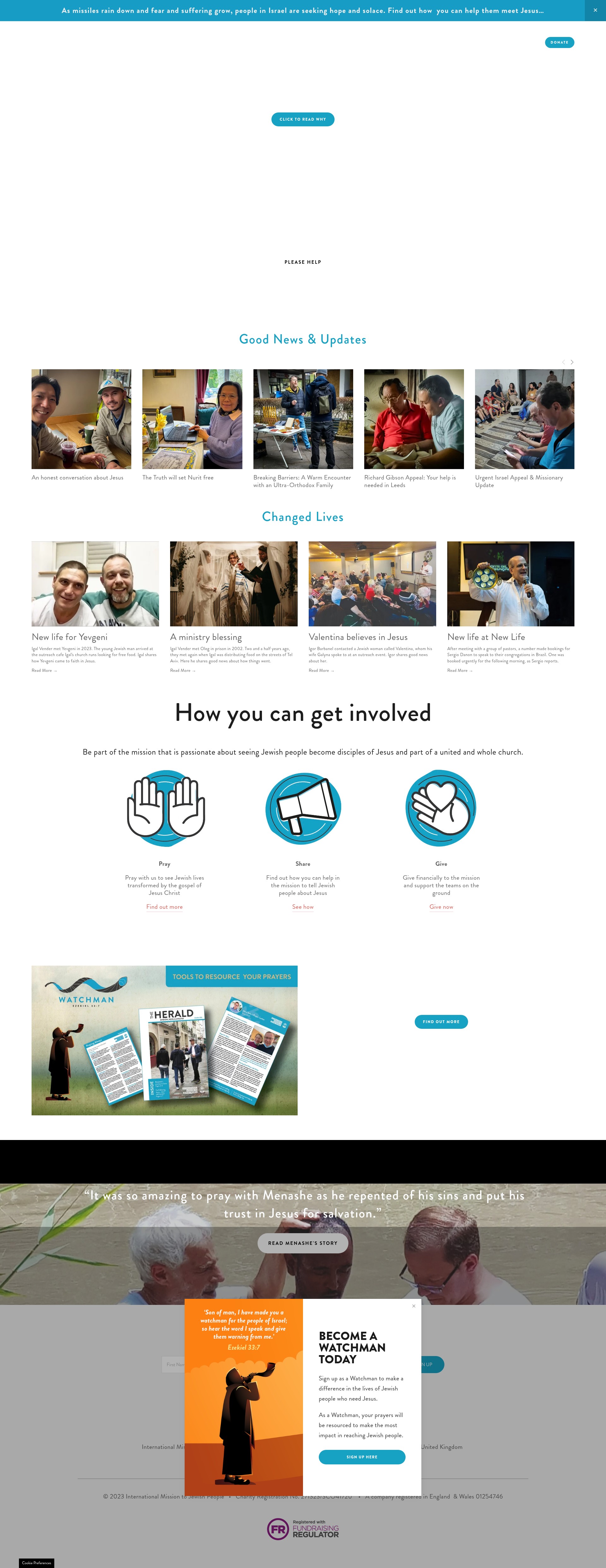 Screenshot of www.imjp.org