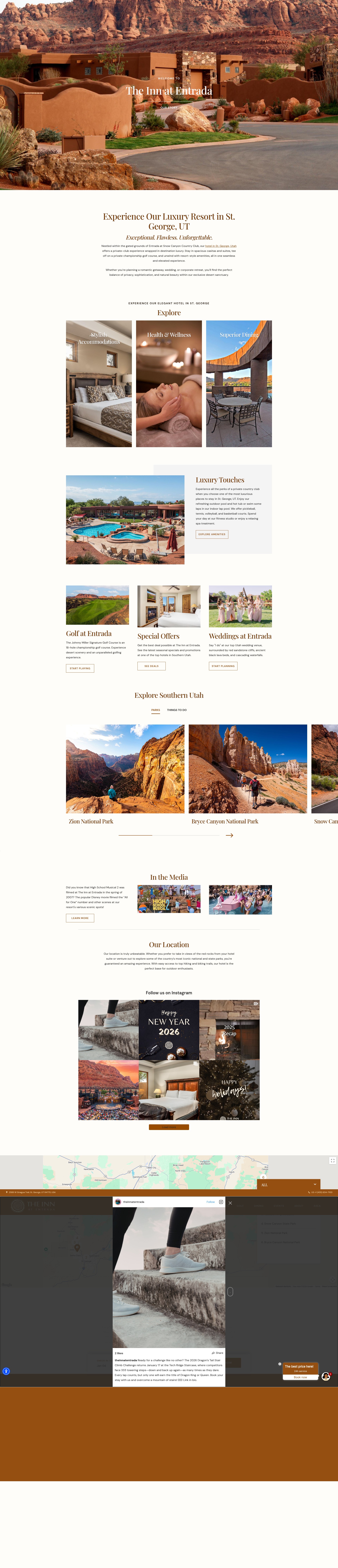 Screenshot of www.innatentrada.com
