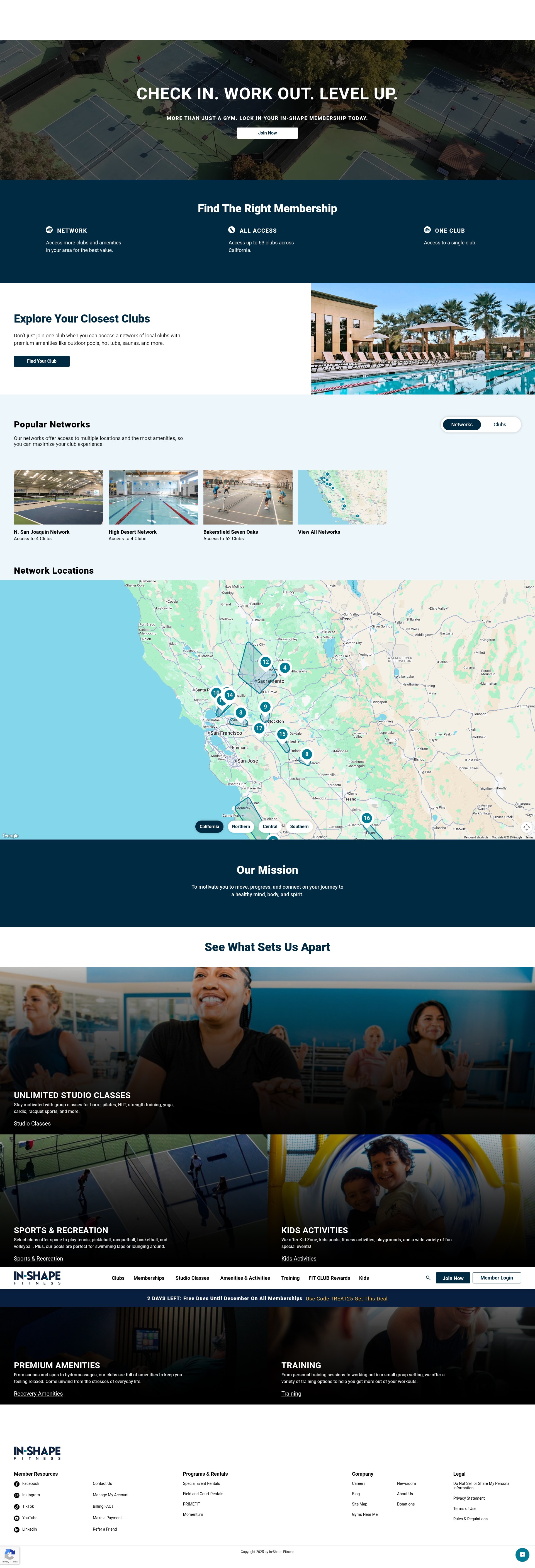 Screenshot of www.inshape.com