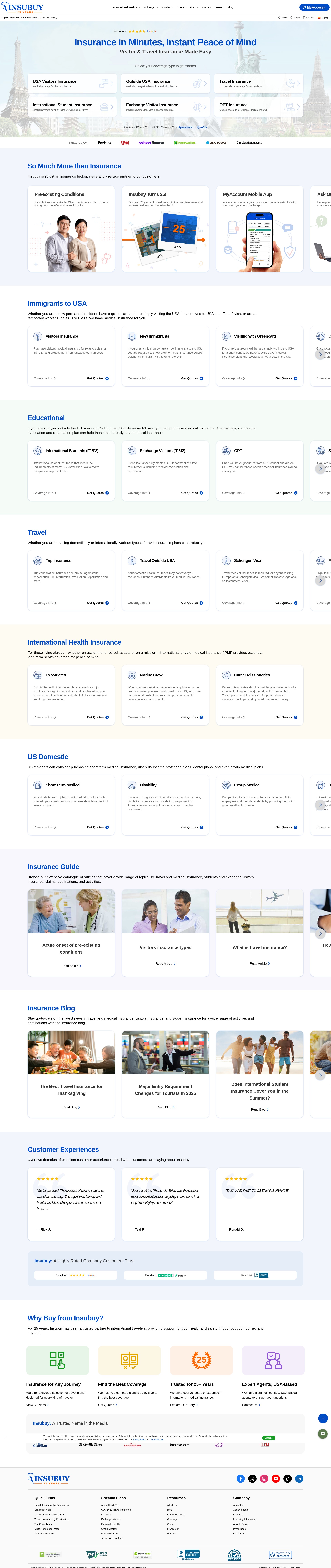 Screenshot of www.insubuy.com