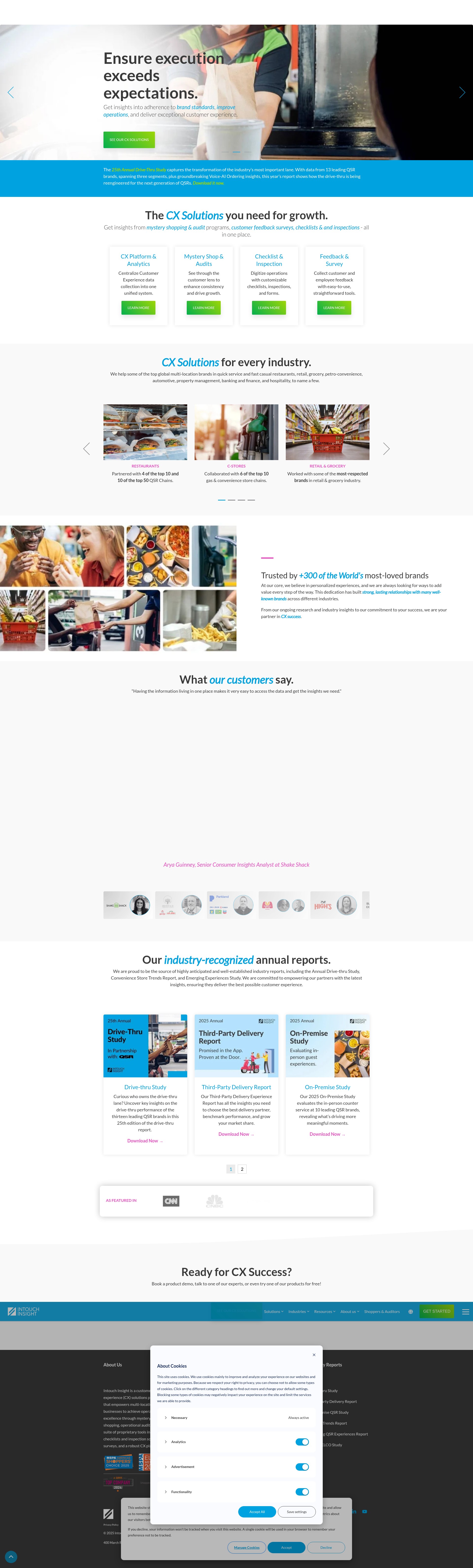 Screenshot of www.intouchinsight.com