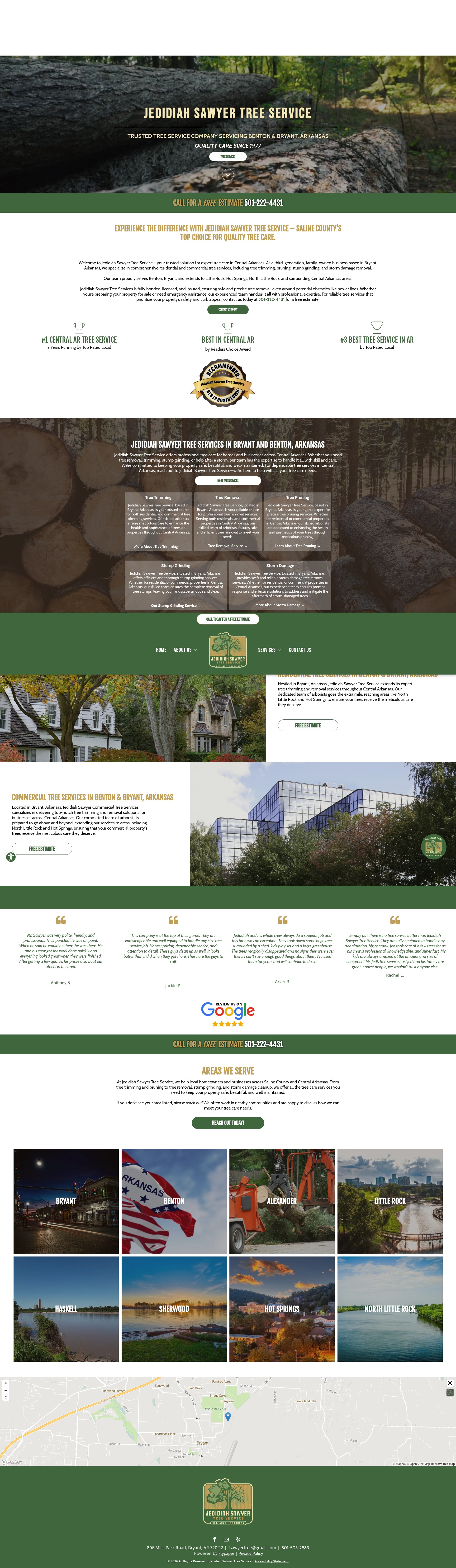 Screenshot of www.isawyertree.com