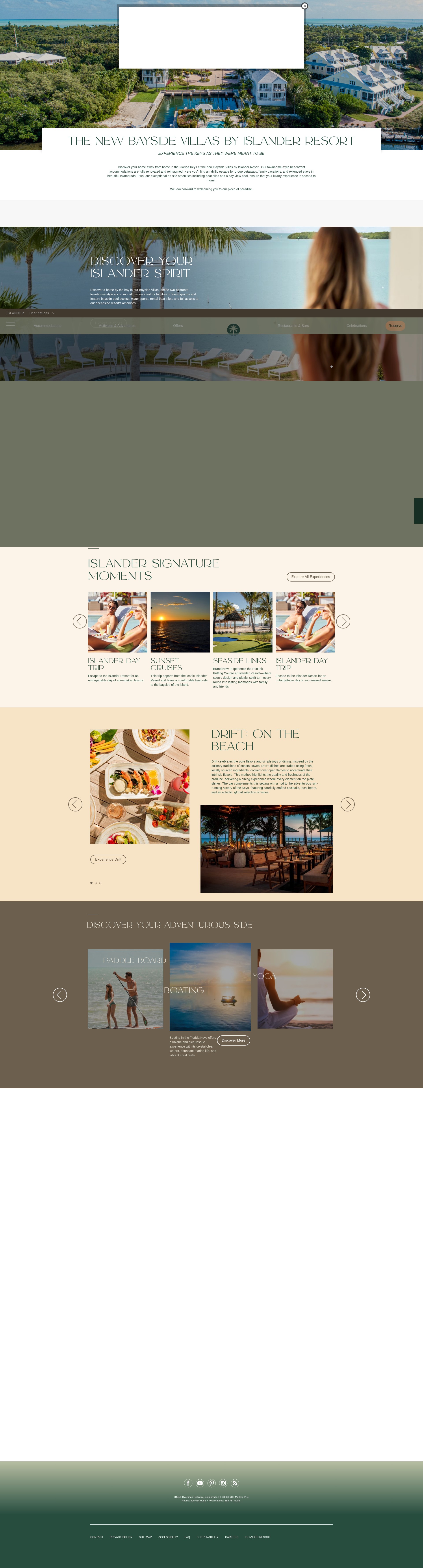 Screenshot of www.islanderbaysidevillas.com