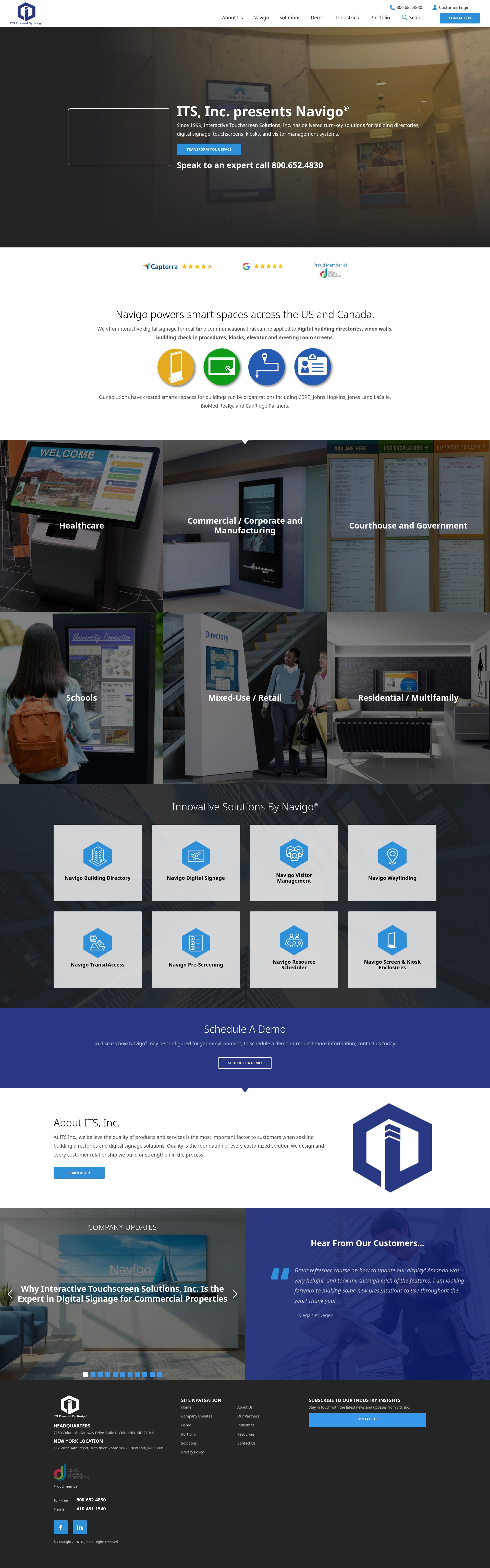 Screenshot of www.itouchinc.com