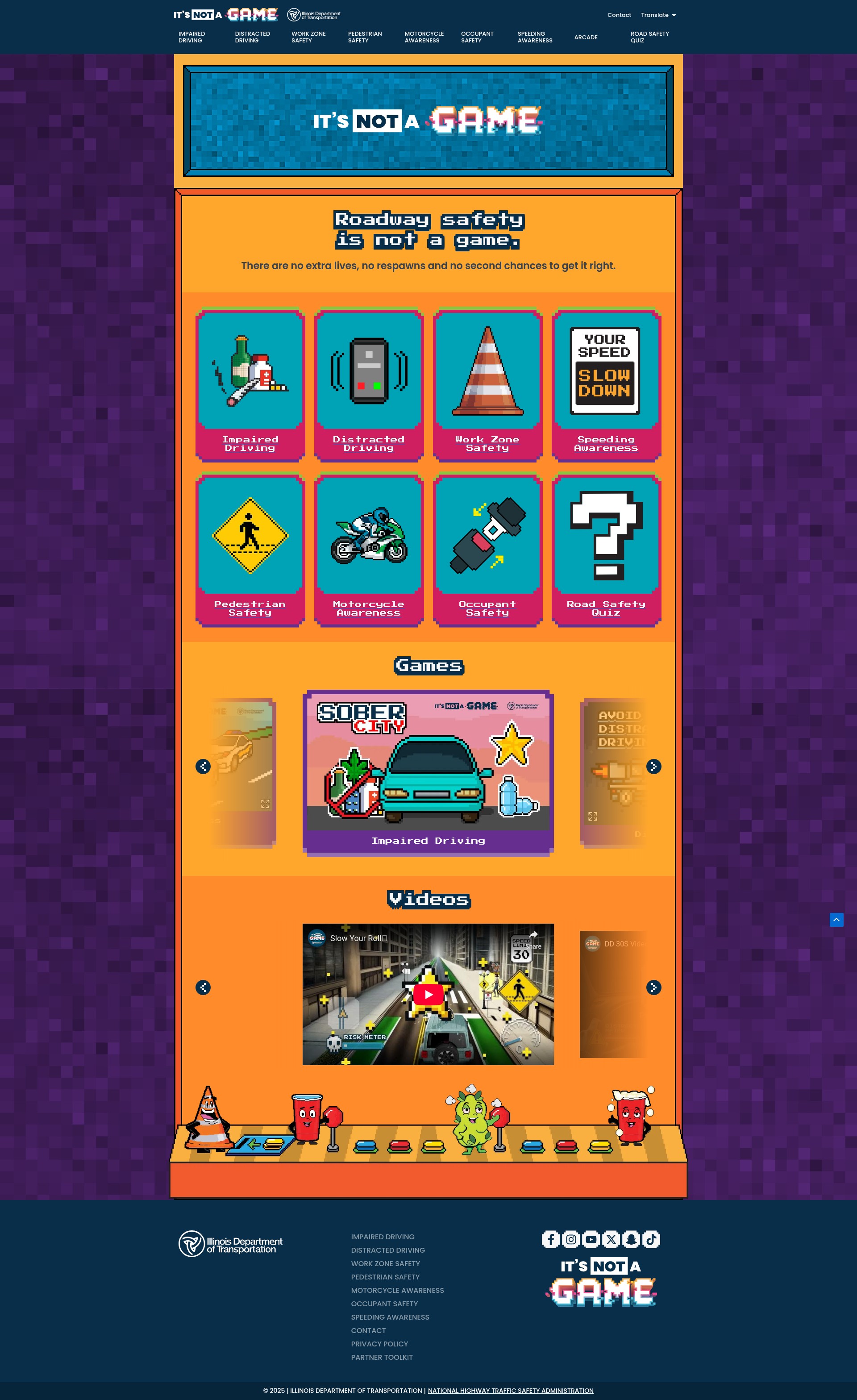 Screenshot of www.itsnotagameillinois.com