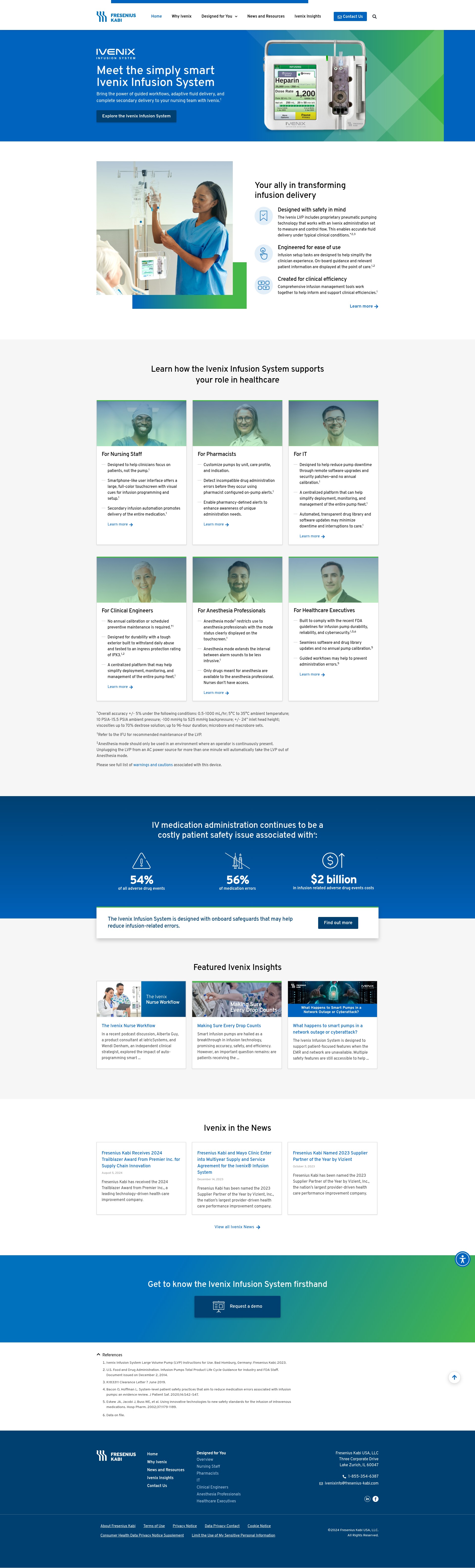 Screenshot of www.ivenix.com