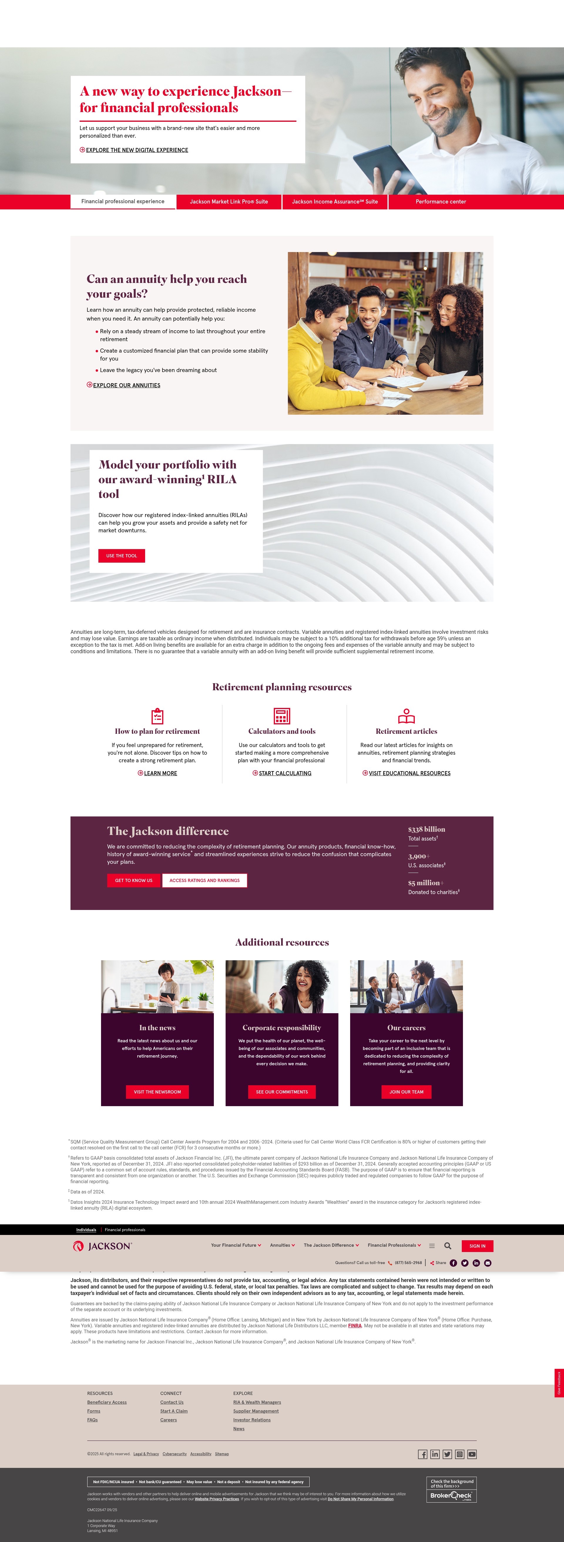 Screenshot of www.jackson.com