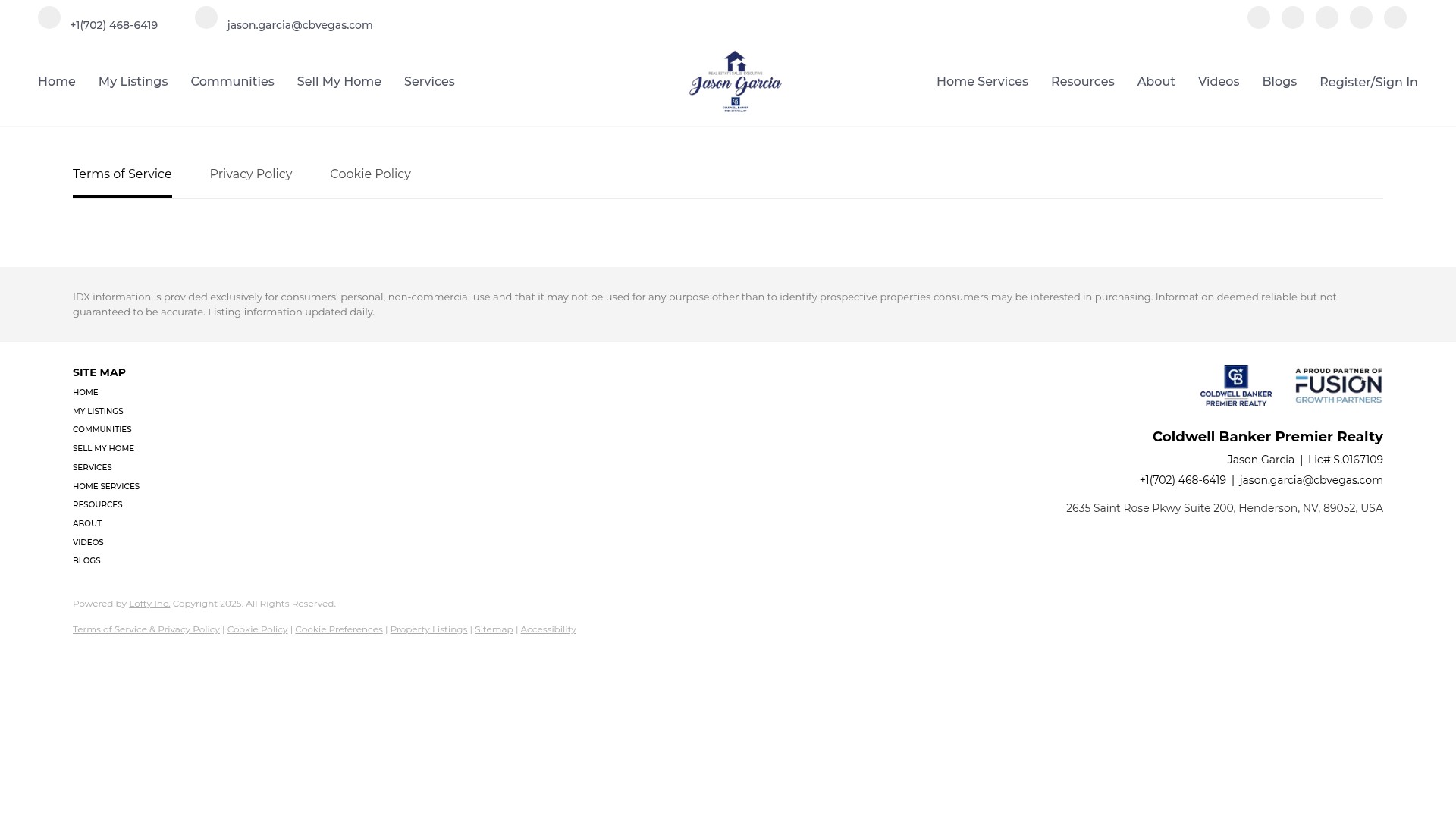 Screenshot of www.jasongarciarealestate.com
