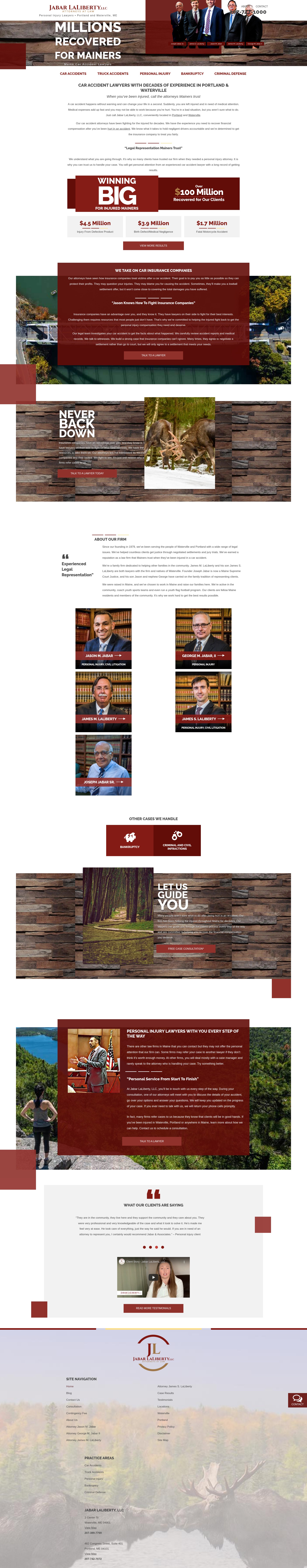 Screenshot of www.jbrllegal.com