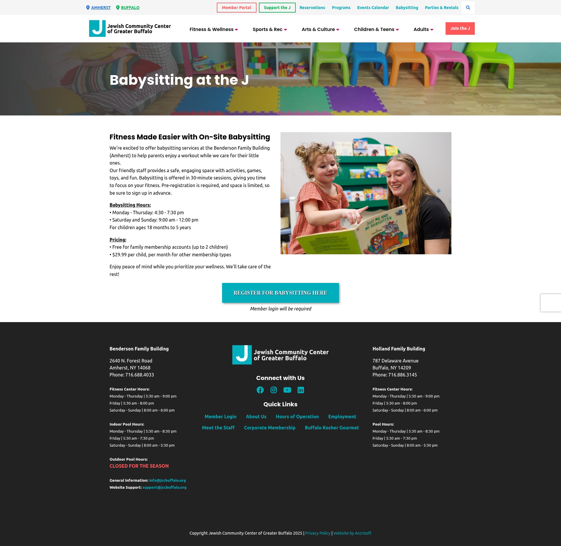 Screenshot of www.jccbuffalo.org