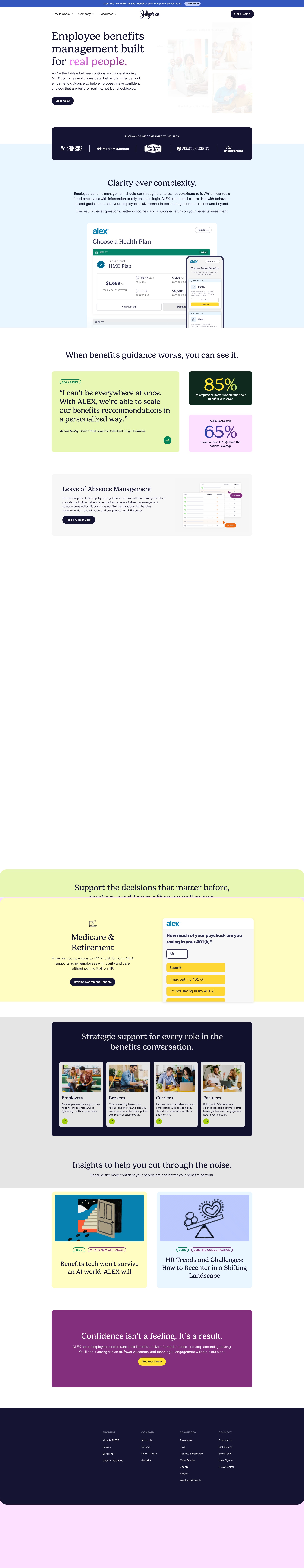 Screenshot of www.jellyvision.com