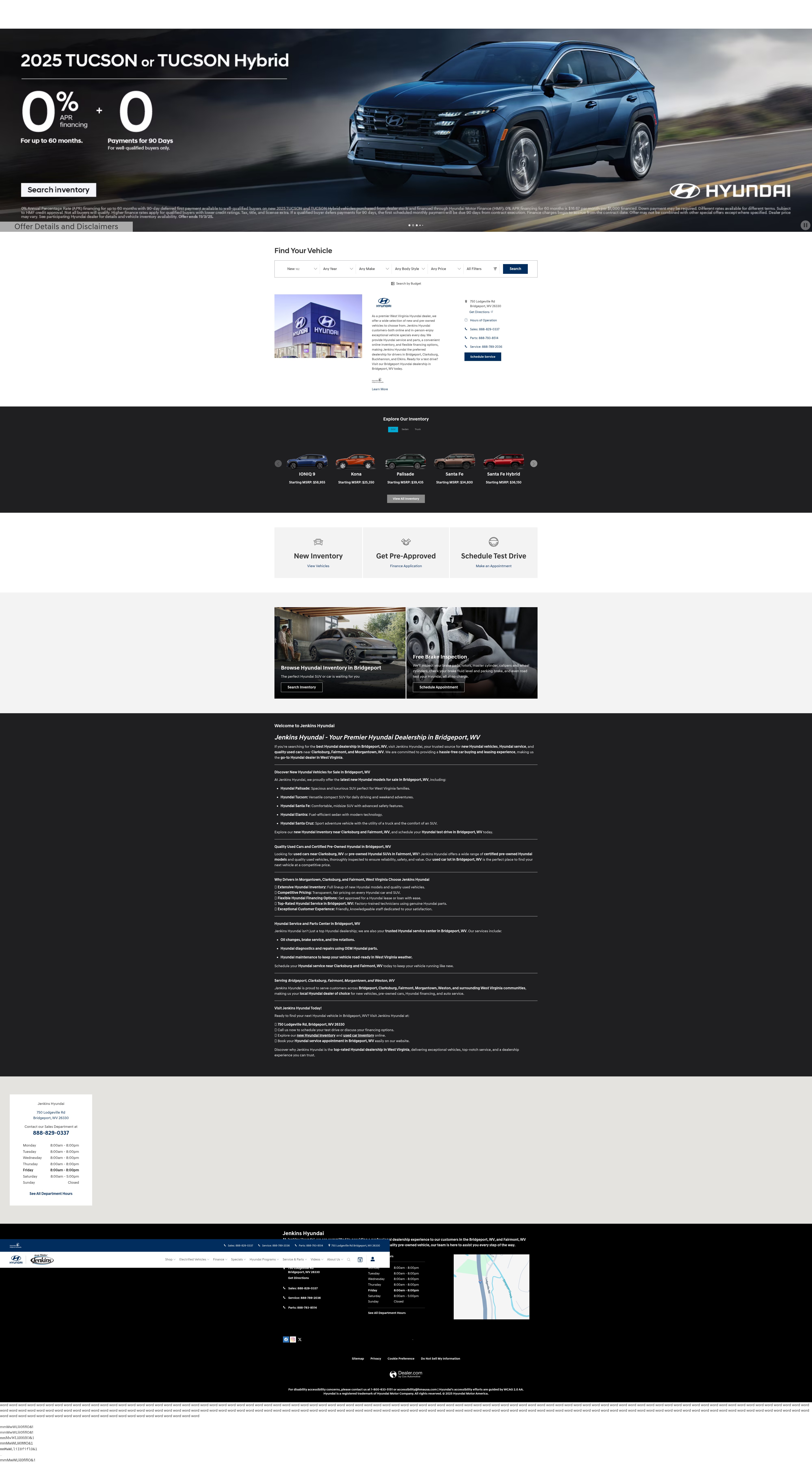 Screenshot of www.jenkinshyundaiwv.com