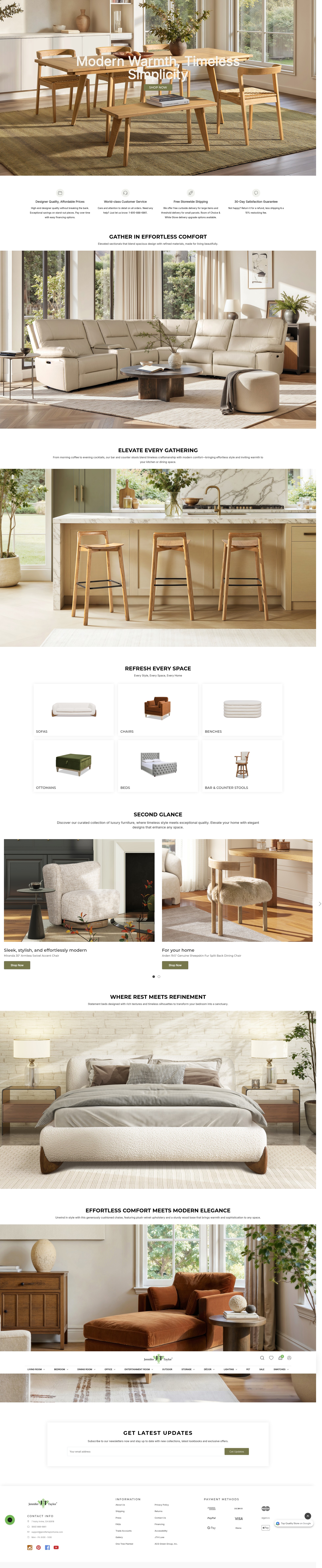 Screenshot of www.jennifertaylorhome.com