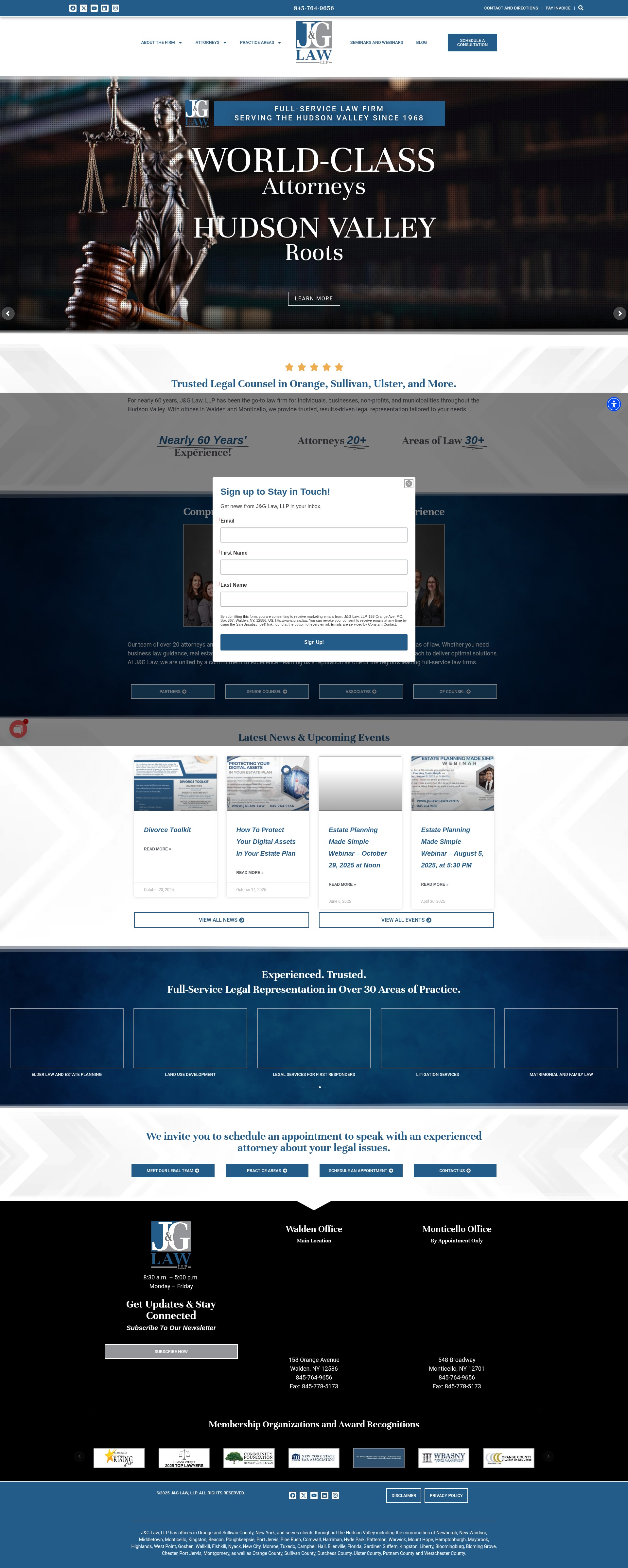Screenshot of www.jglaw.law